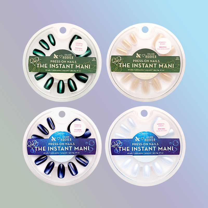 Colleen Hoover Ugly Love + Verity Press-On Set、mySite、solidvoid