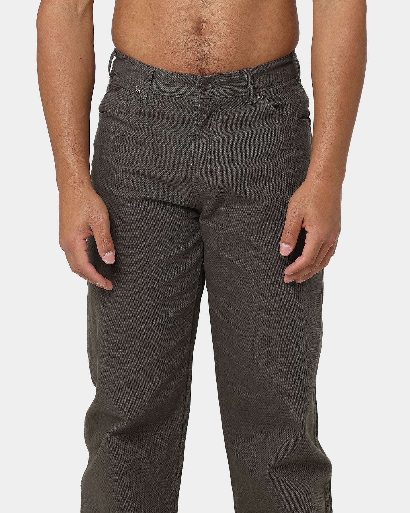 Dickies Relaxed Fit Duck Jeans Rinsed Moss Green、mySite、zt4zffjzw