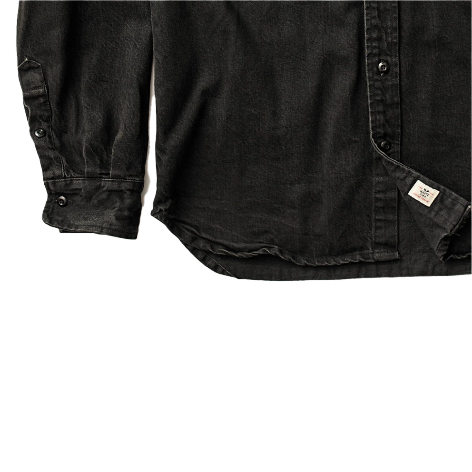 WALSH CONE MILLS WHITE OAK BLACK DENIM SHIRT、mySite、zt4zffjzw