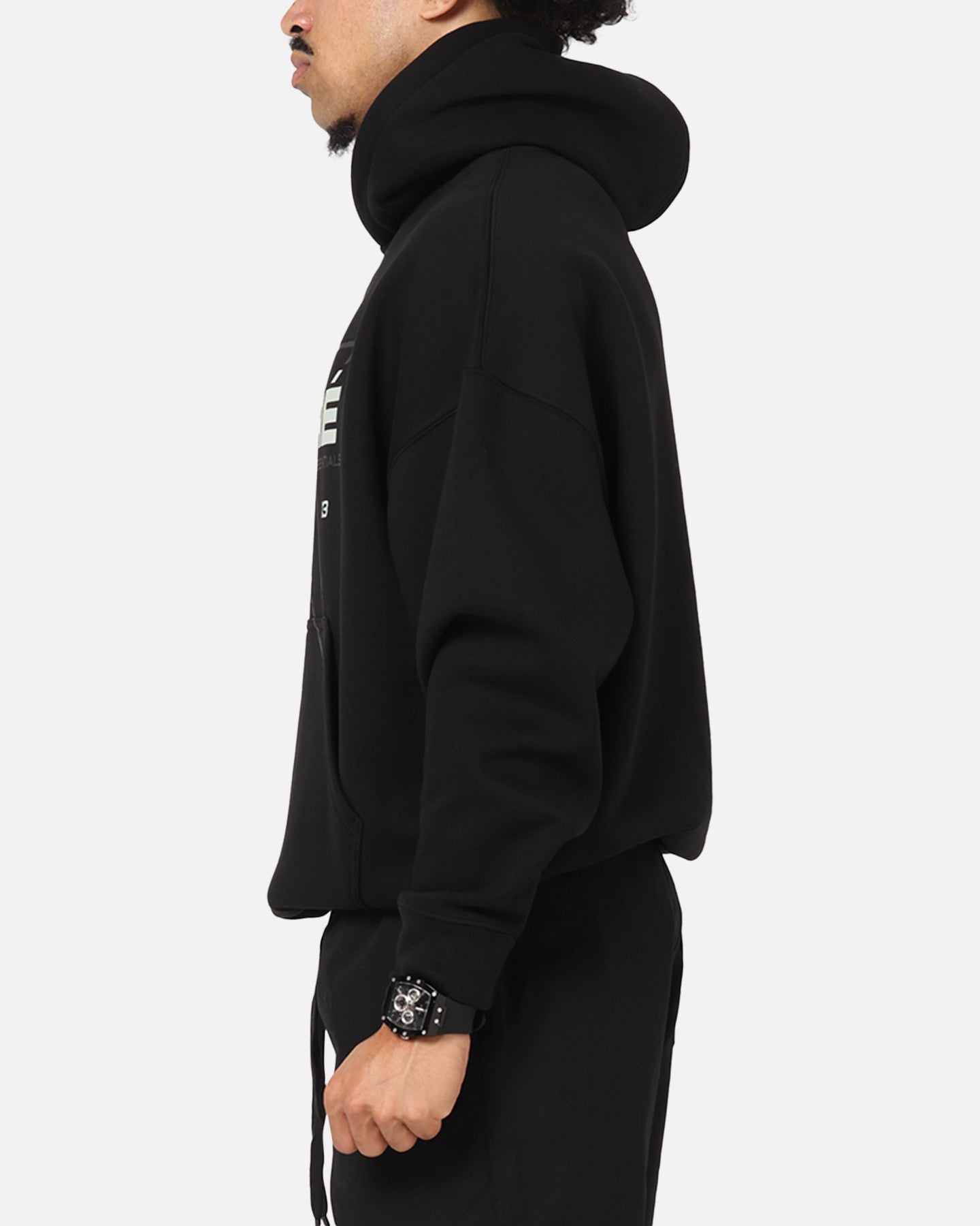 Carre Outlined Hoodie Black、mySite、zt4zffjzw