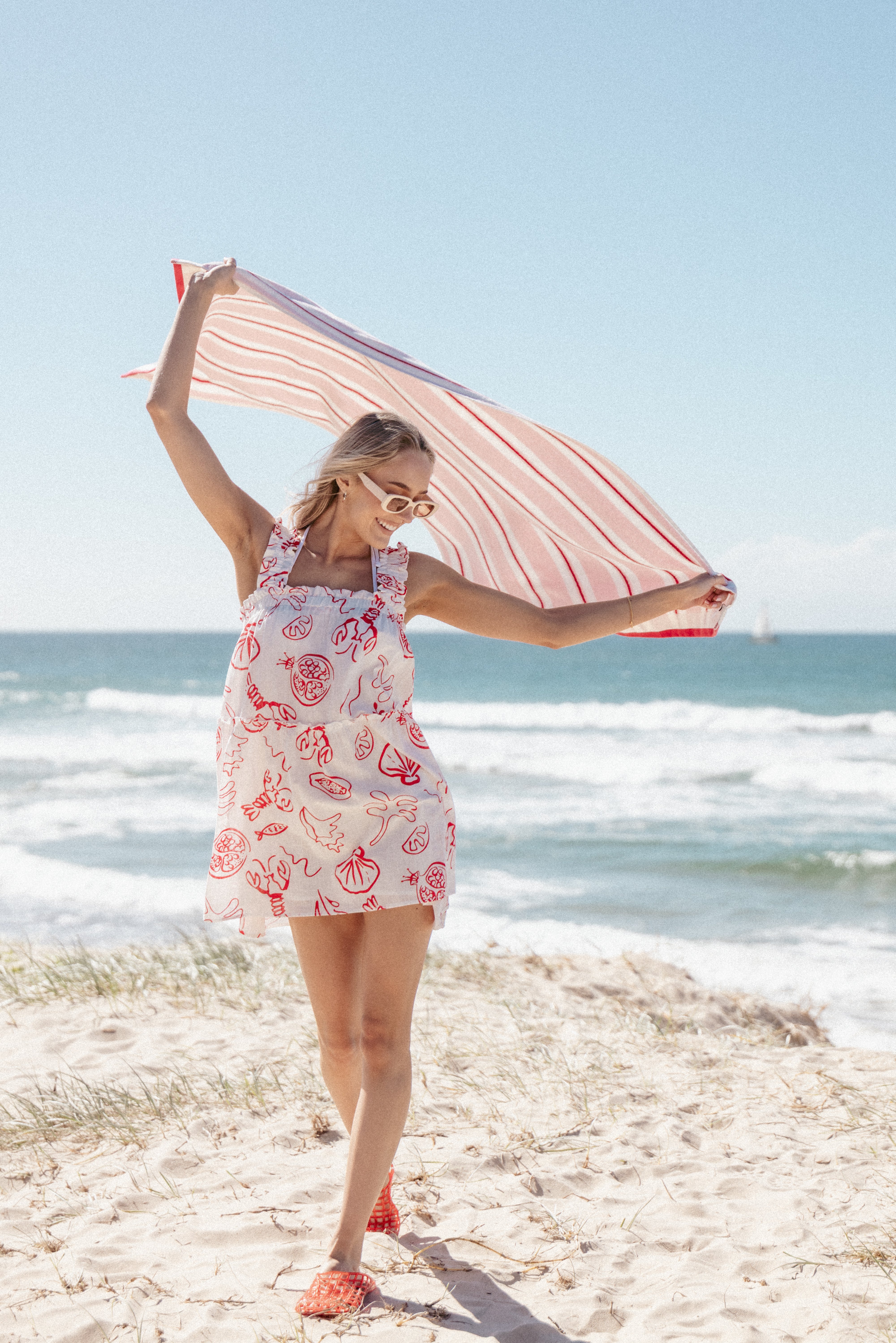  Elena Mini Dress - Red Lobster、mySite、sugarbowlscore