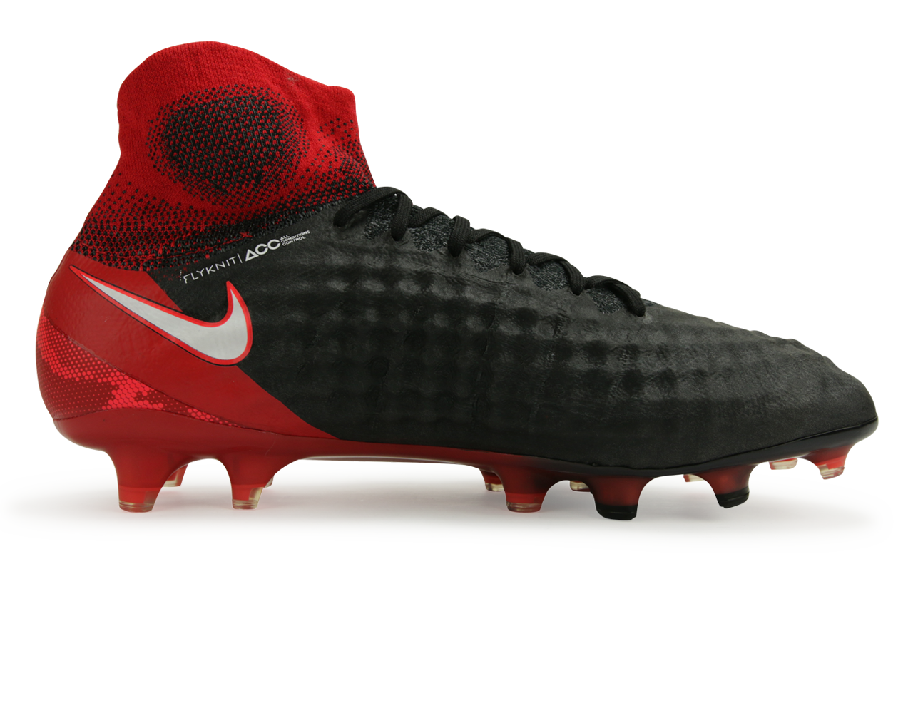 Nike Men's Magista Obra II FG Black/White/University Red、mySite、bottomscart