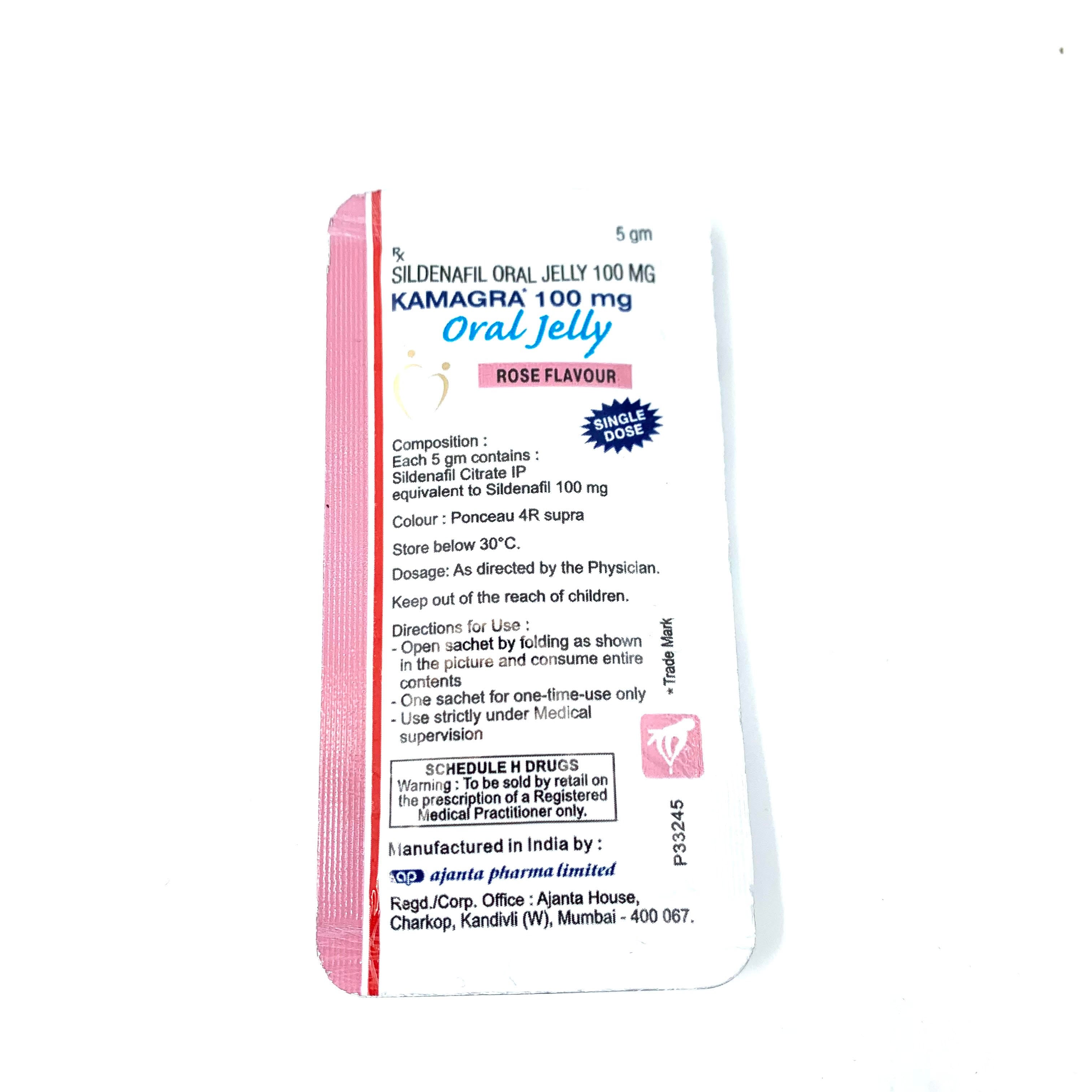 Sildenafil-Oral Jelly Rose |100mg Hard Erection | Increased Sexual Desire | For Her、mySite、bottomscart