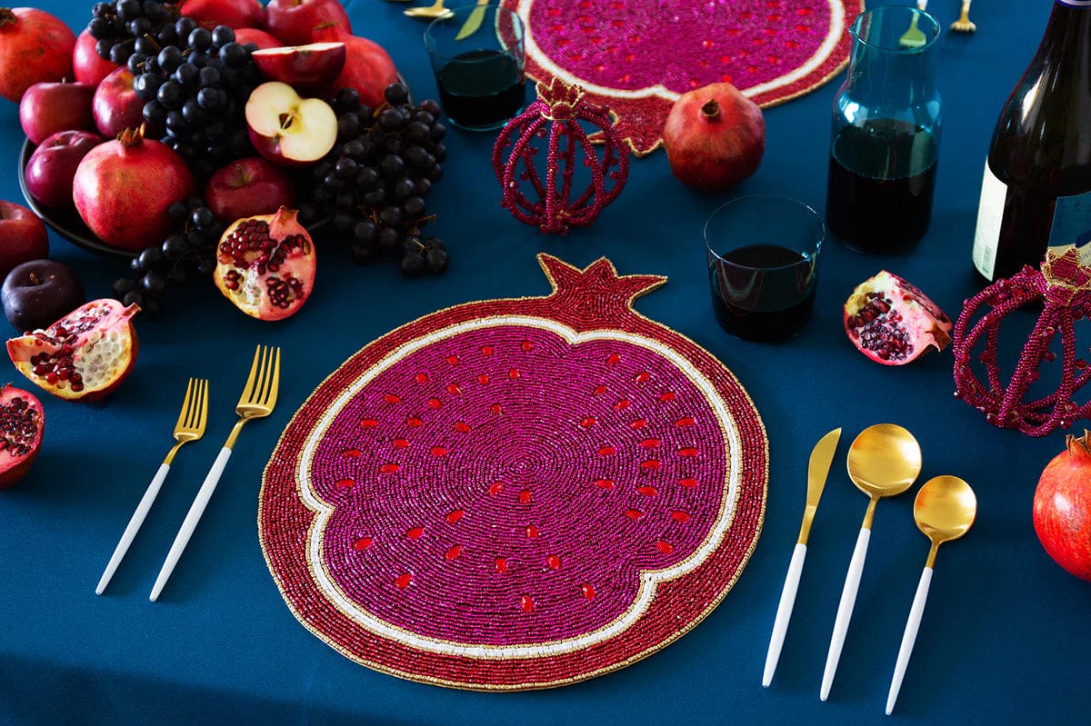 Rimona Pomegranate Beaded Placemat、mySite、topwebapps