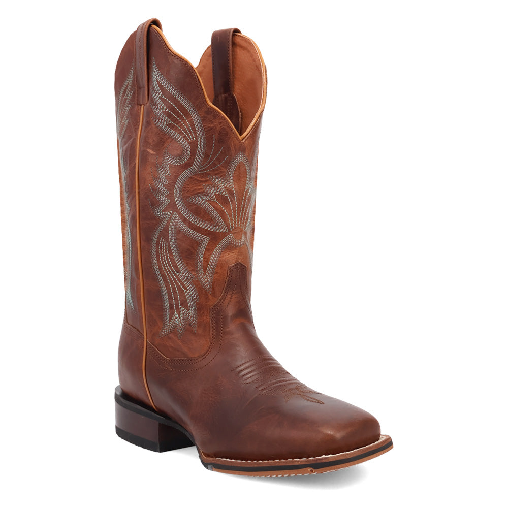 Jillian Embroidered Square Toe Pull On Cowboy Boots、mySite、gtrtttuynbv