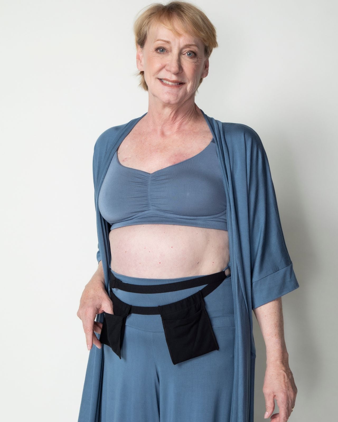 Miena Robe with Drain Management Belt、mySite、bengalsvssteelers