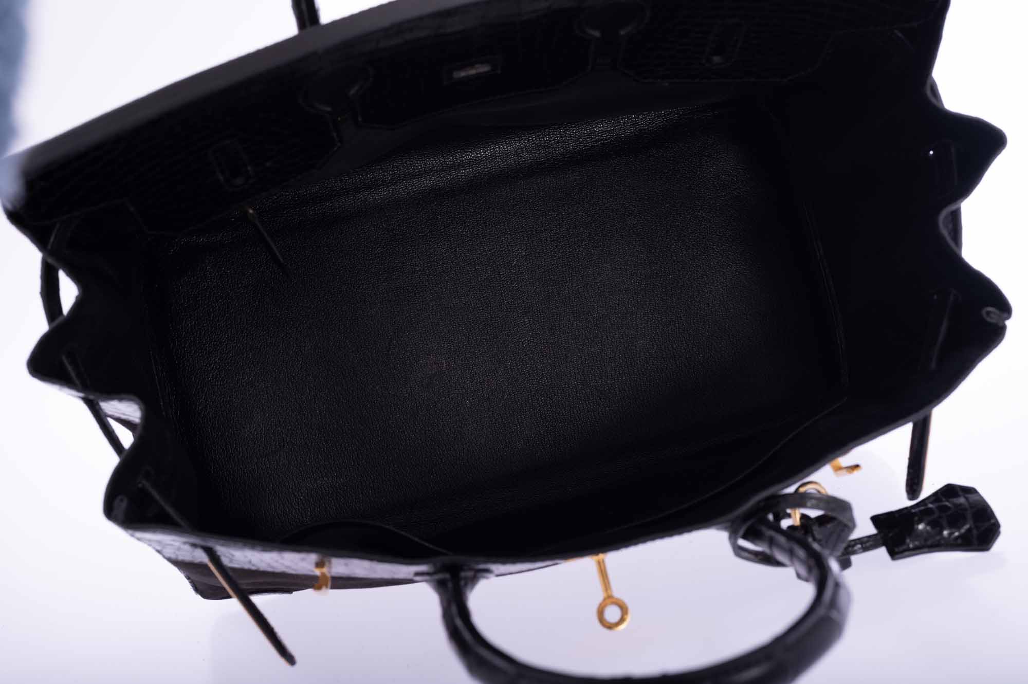 Hermès Birkin 35 Black Veau Doblis Suede & Black Porosus Crocodile Gold Hardware、mySite、garminoutage.com