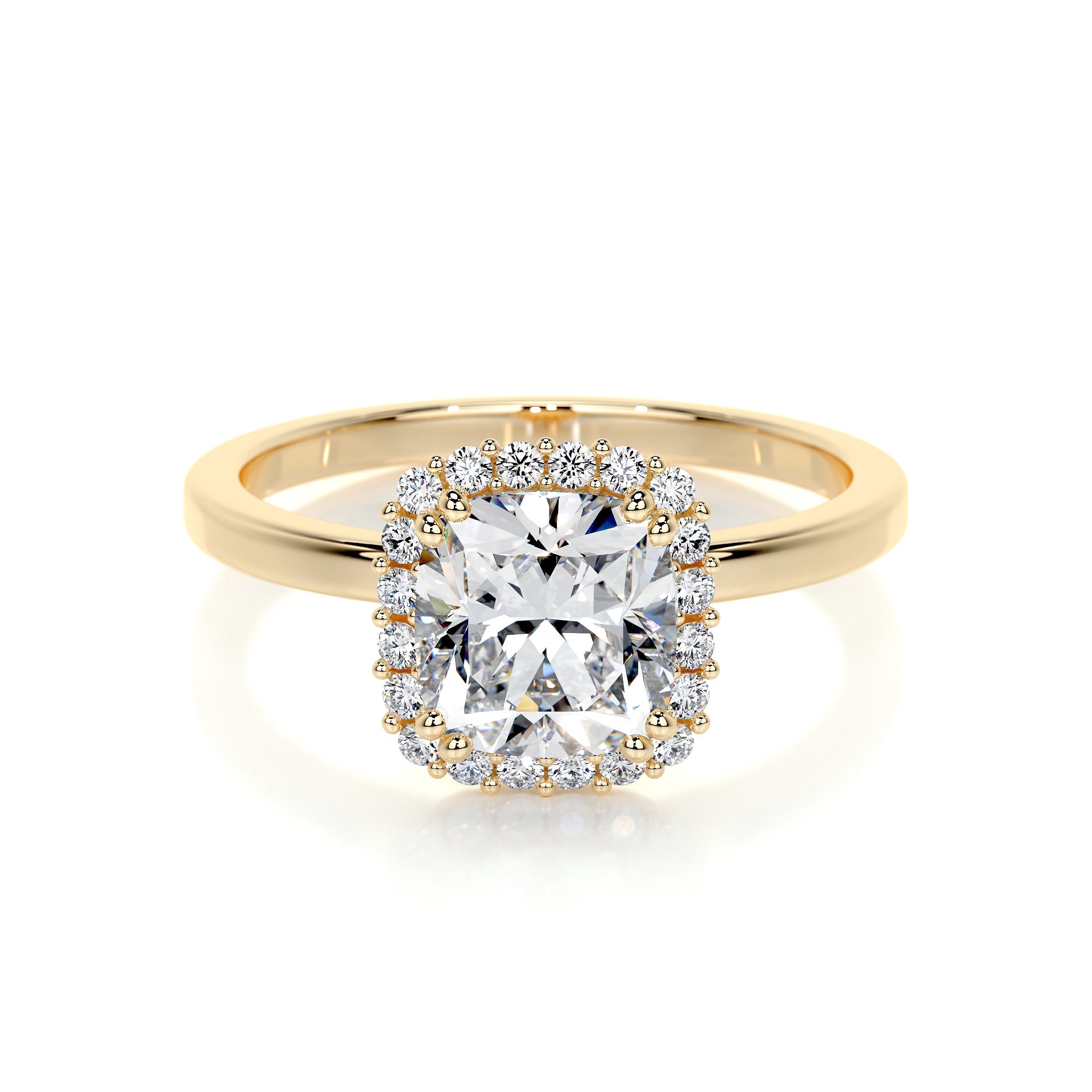Emery Lab Grown Diamond Ring - 18K Yellow Gold (RTS)、mySite、hinf8tx79