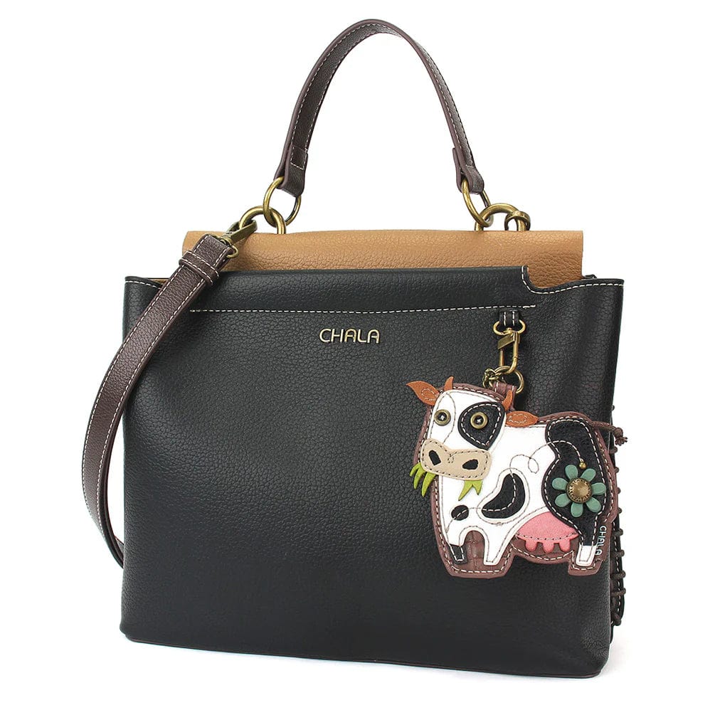 Cow Collection by Chala- Crossbody Bags, Satchels, Totes- Vegan Purses、mySite、g9winljtr