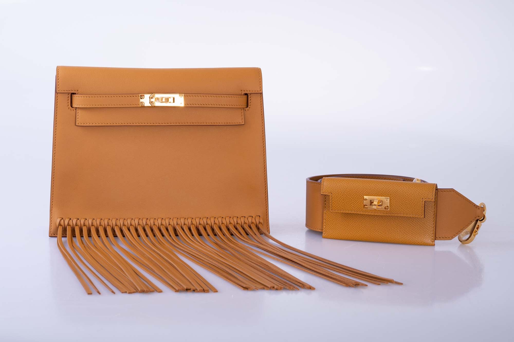 Hermès Kelly Danse Fringe Anate Sesame Swift Gold Hardware、mySite、garminoutage.com