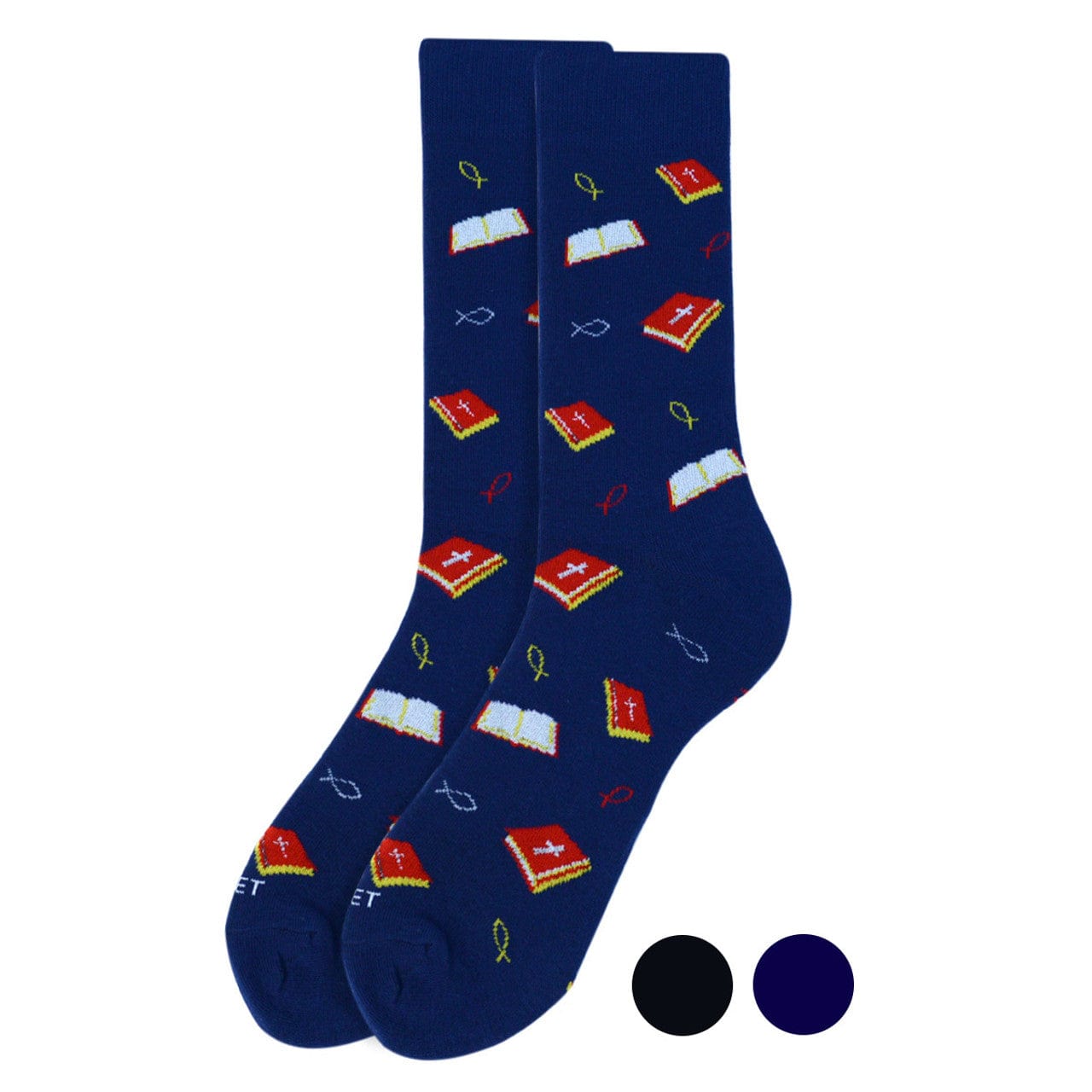 I Love Jesus or Bible Faith Inspired Christian Crew Socks for Men or Women、mySite、g9winljtr