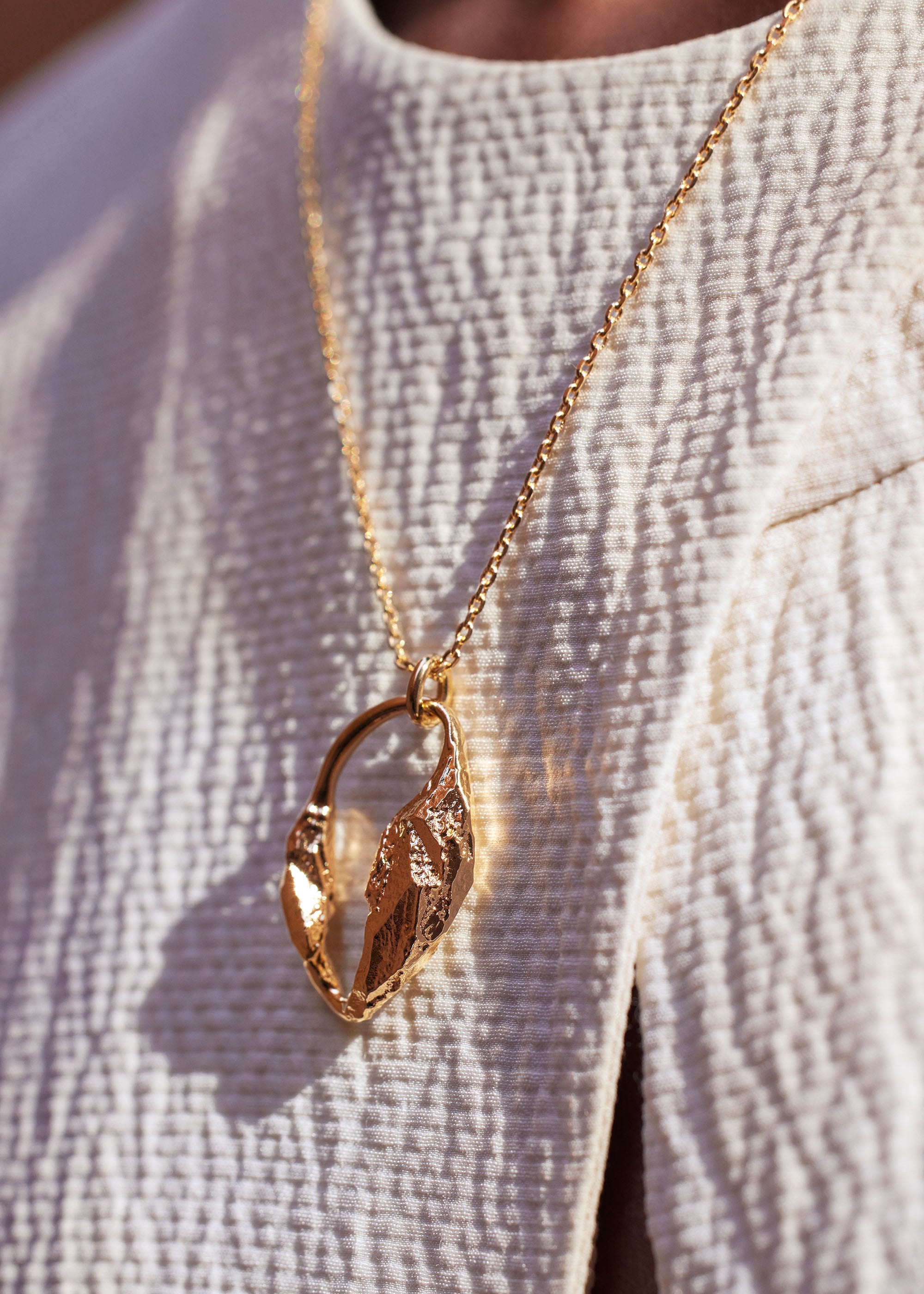 Pendentif Eroz - Dor茅e � l��or 24 carats、mySite、camillekostekn