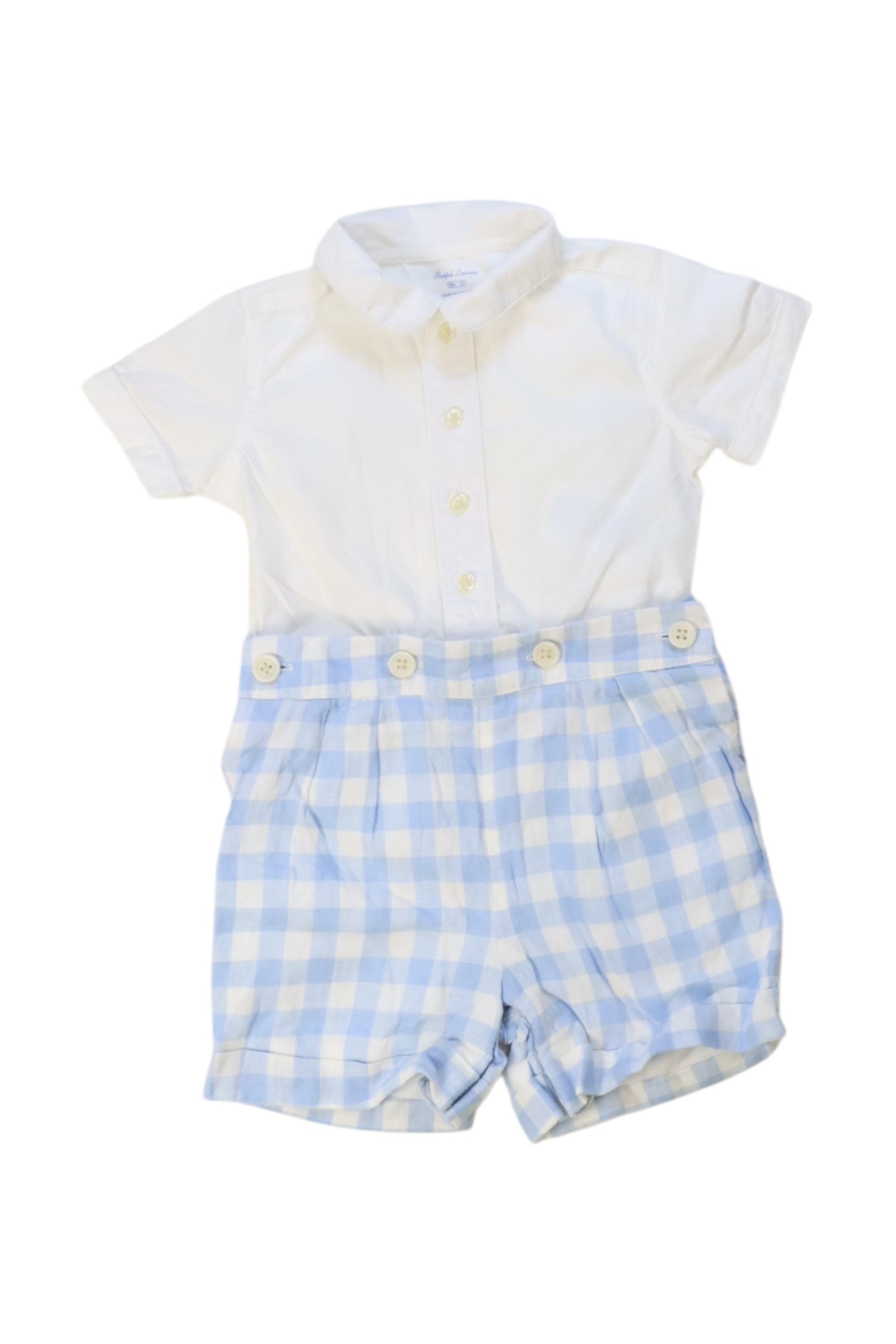 Ralph Lauren Baby Overall Set 6-12M、mySite、g9winljtr