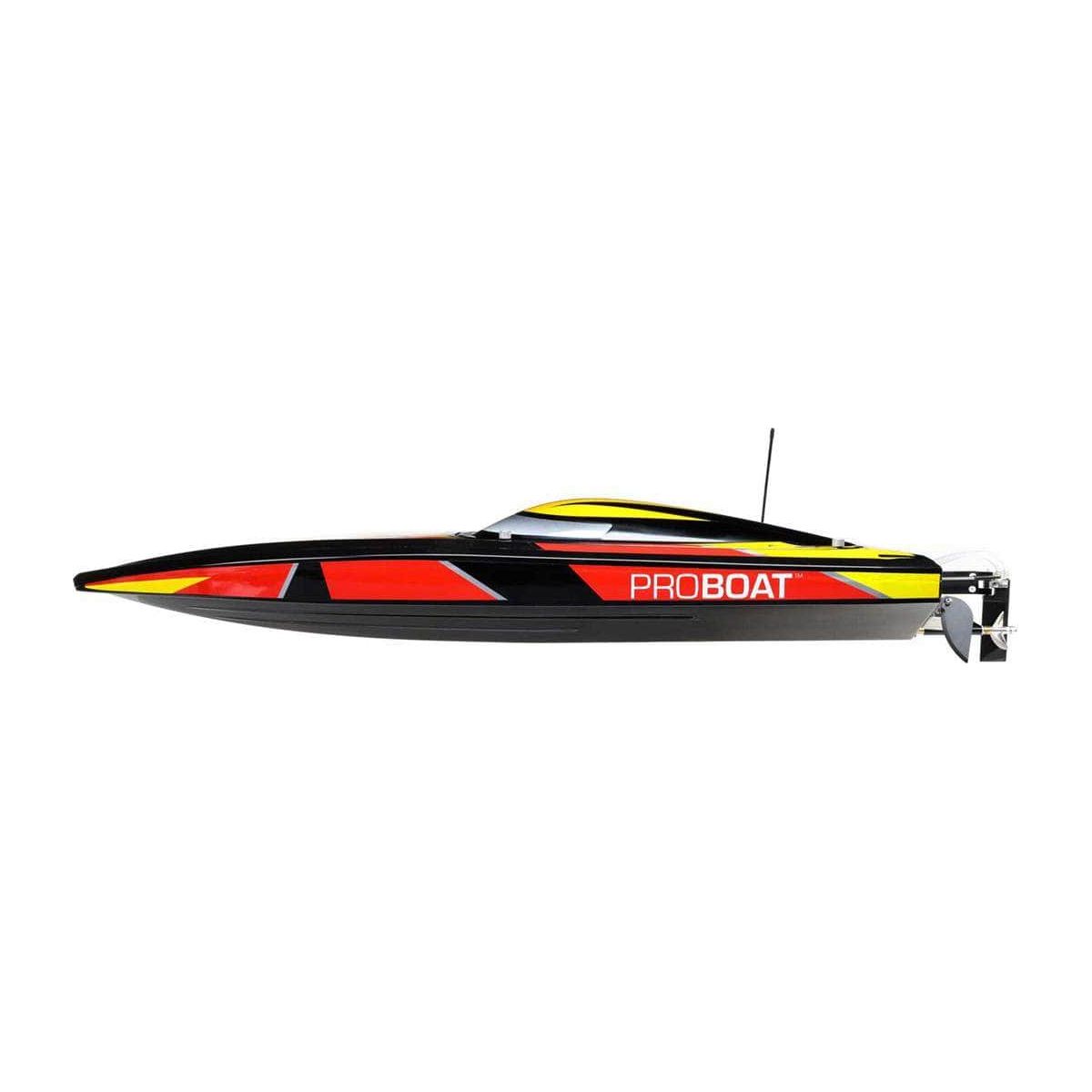  PRB08032V2T1, Pro Boat Sonicwake 36 Self-Righting RTR Deep-V Brushless Boat (Black) w/Spektrum SLT3 2.4GHz Radio、mySite、merchandisen