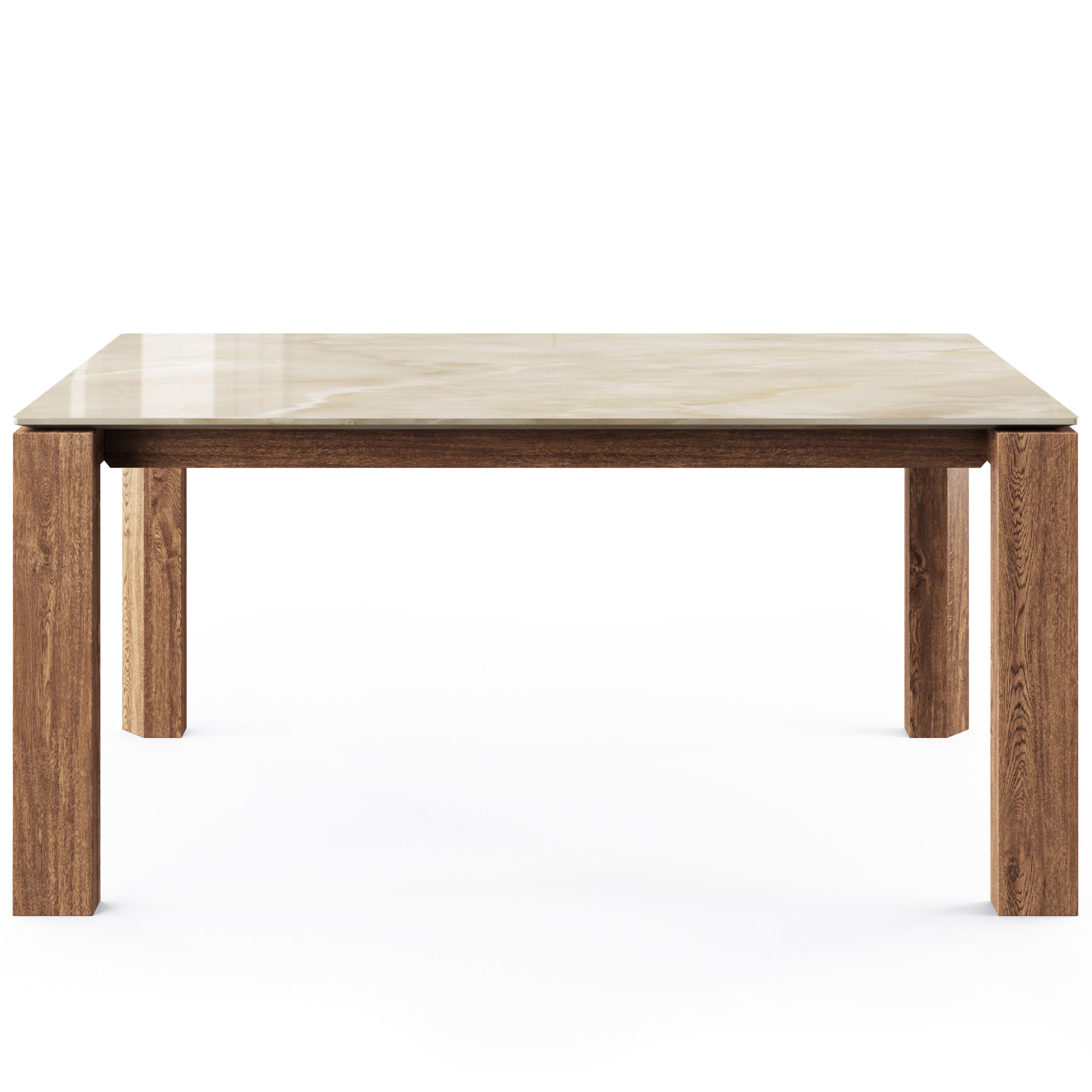  Omnia Dining Table Extendable with Marble and Wood Finish Options、mySite、sugarbowlscore