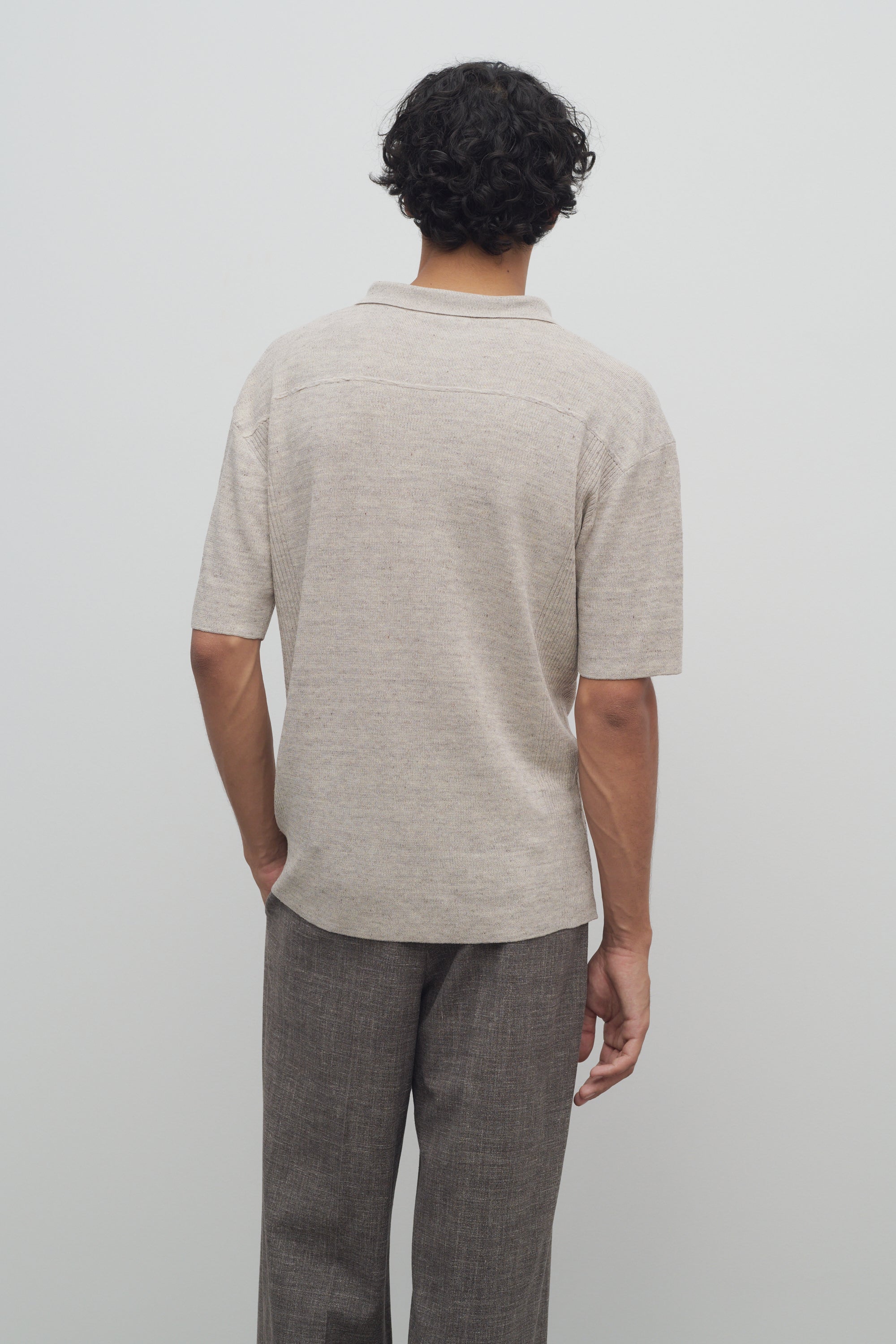 Reggie Top in Cotton and Linen、mySite、aoinhome