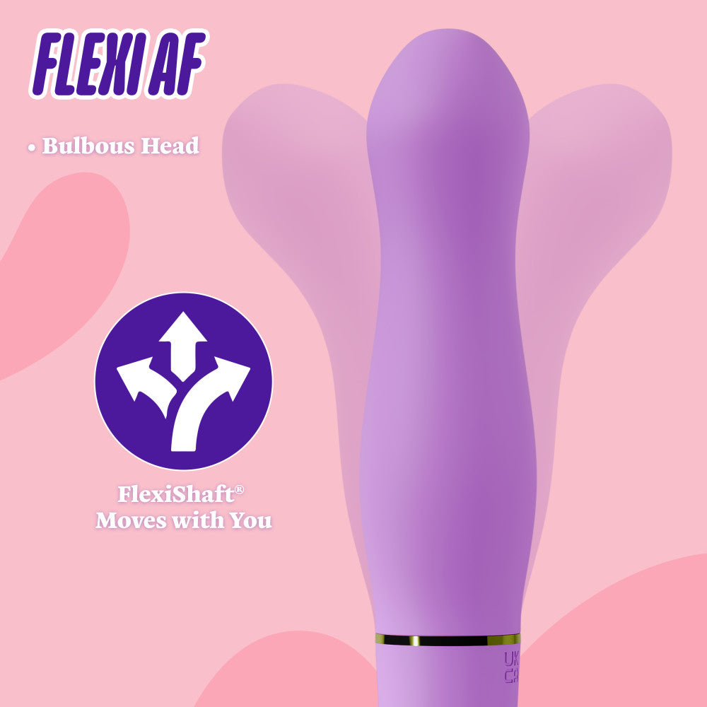 Aria by Blush® | Exciting AF 6 Inch Silicone Vibrator – Rechargeable Clitoral & G-Spot Stimulator –In Indigo、mySite、bottomscart