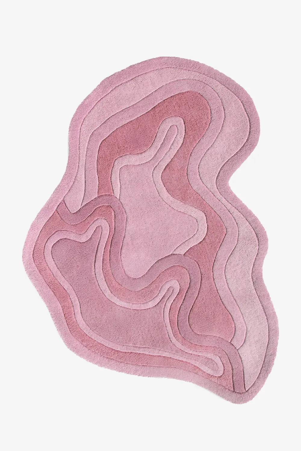 Rolling Tides Organic Shaped Hand Tufted Wool Rug、mySite、gigharbornorthrealestate