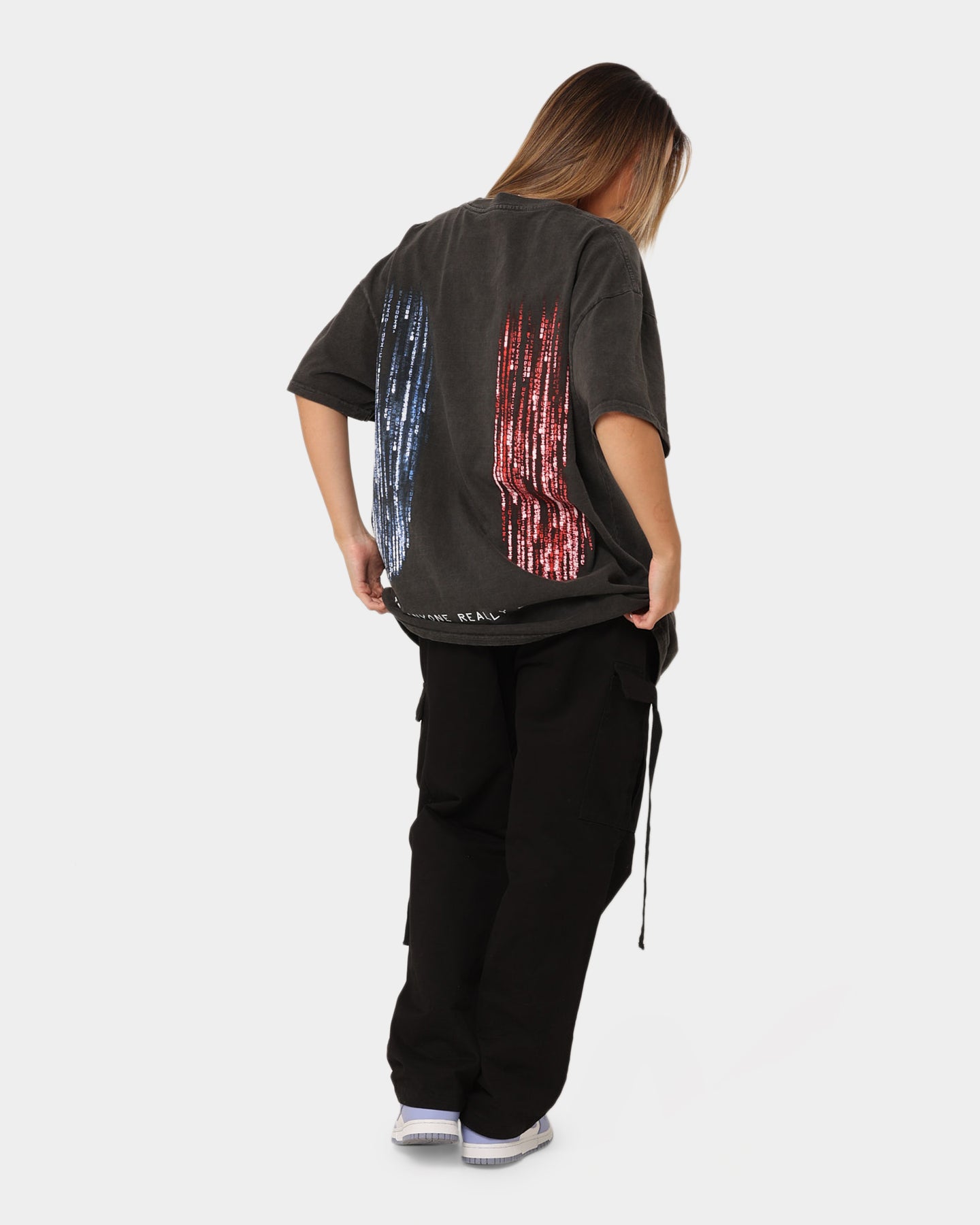 American Thrift X The Matrix Heavyweight Vintage T-Shirt Black Wash、mySite、zt4zffjzw