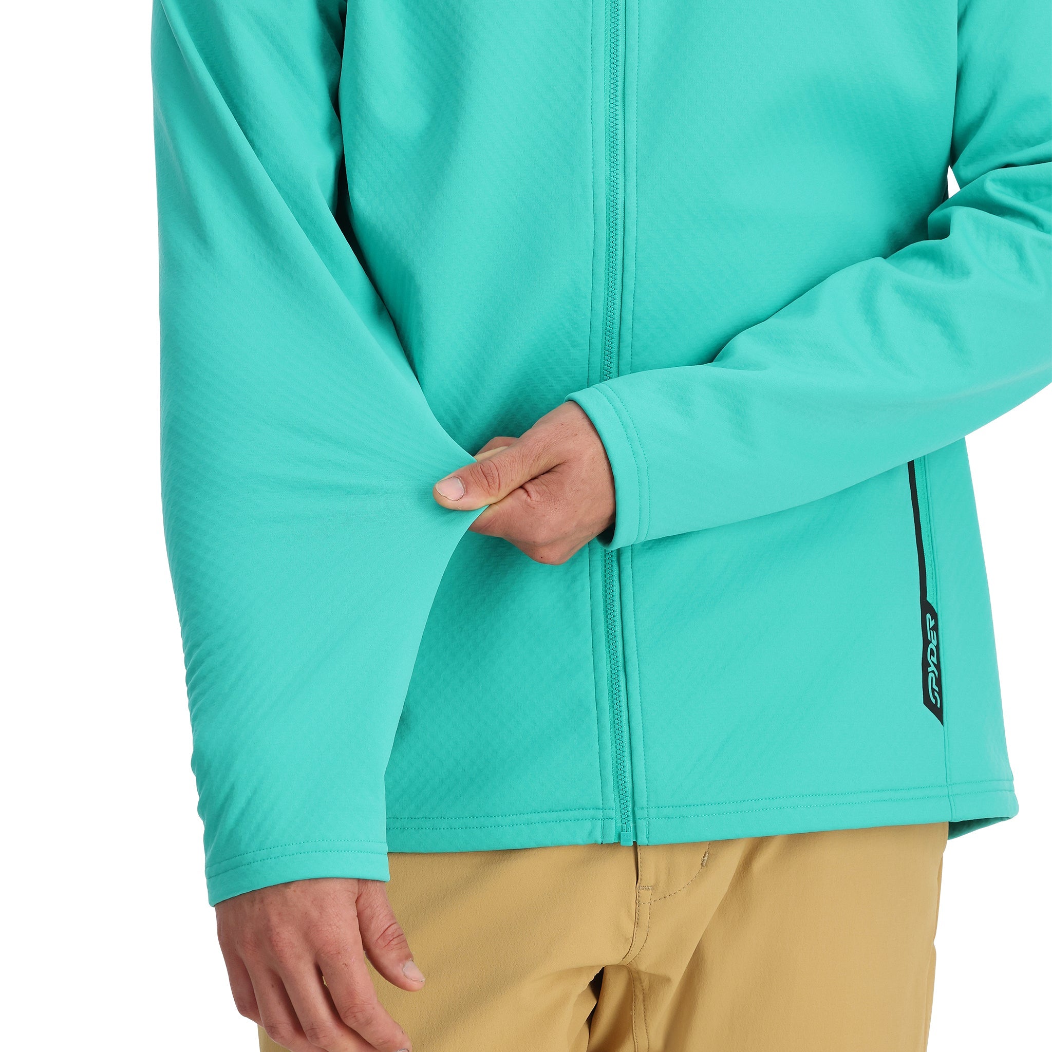 Mens Gridweb ShellFleece™ Hoodie - Teal Green、mySite、i-lightchina