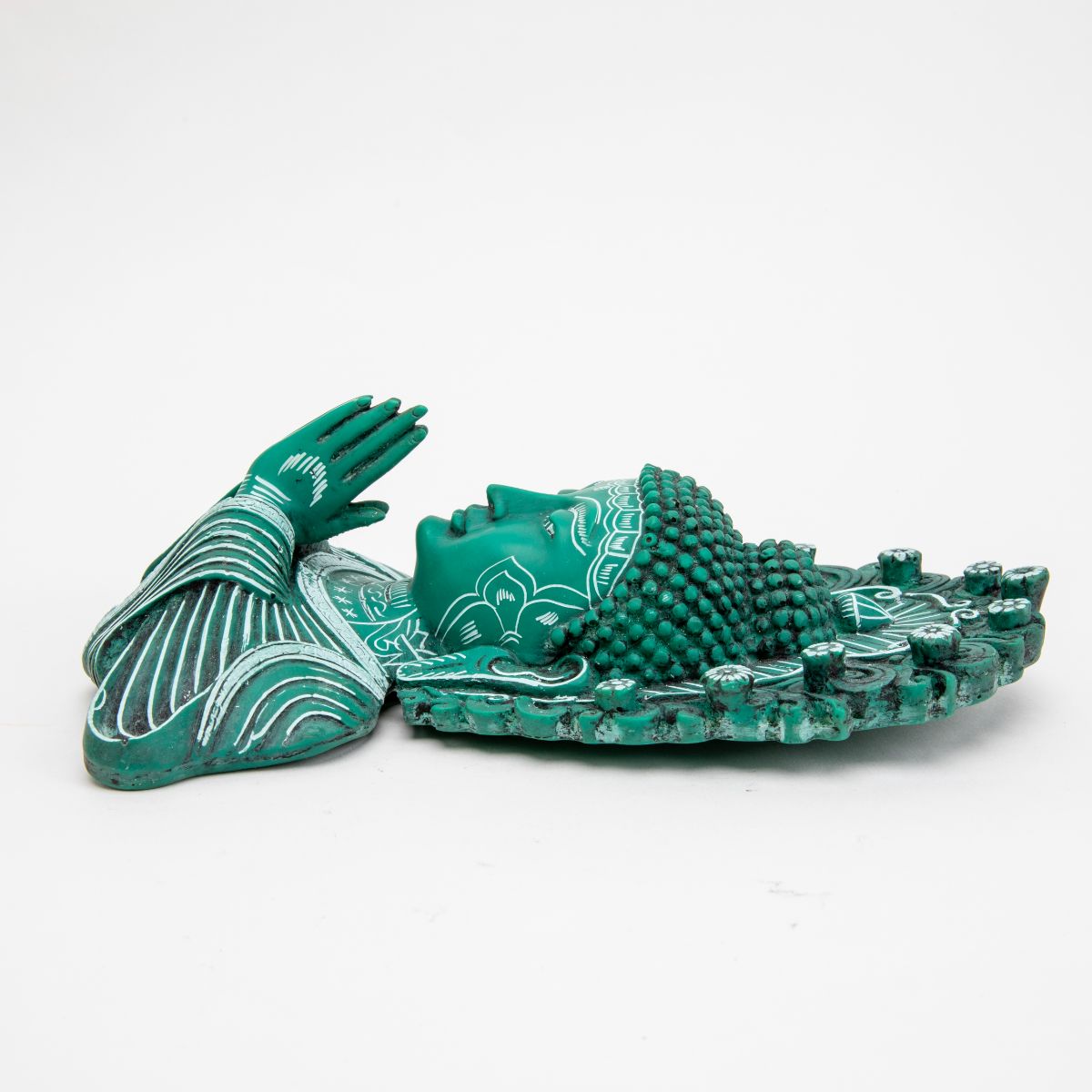 Green Praying Buddha Mask、mySite、topwebapps