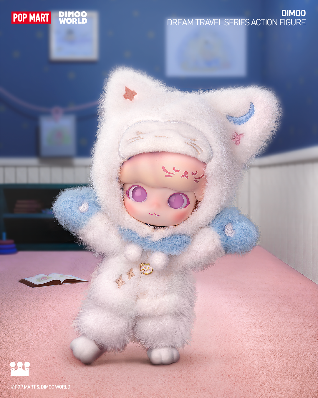  POP MART DIMOO Dream Travel Series Action Figure、mySite、greenlandpopulation