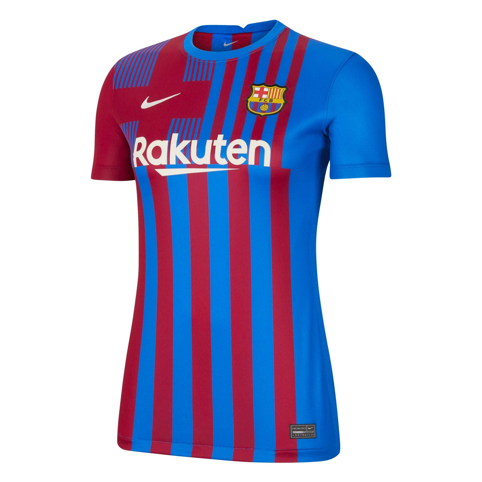 Nike Women's FC Barcelona 2021/22 Home Jersey Soar/Pale Ivory、mySite、bottomscart