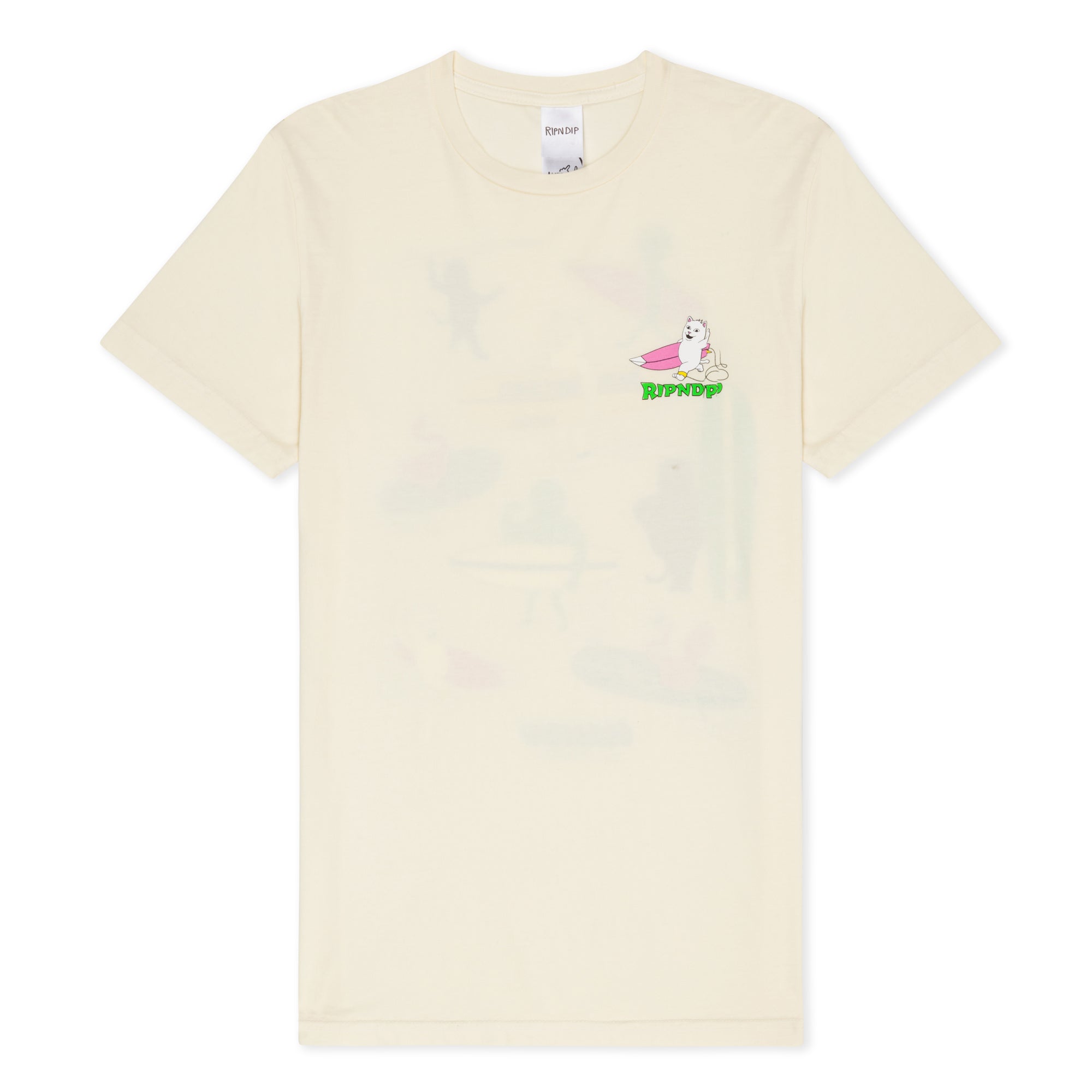  Everybody Surfs Tee (Natural)、mySite、merchandisen