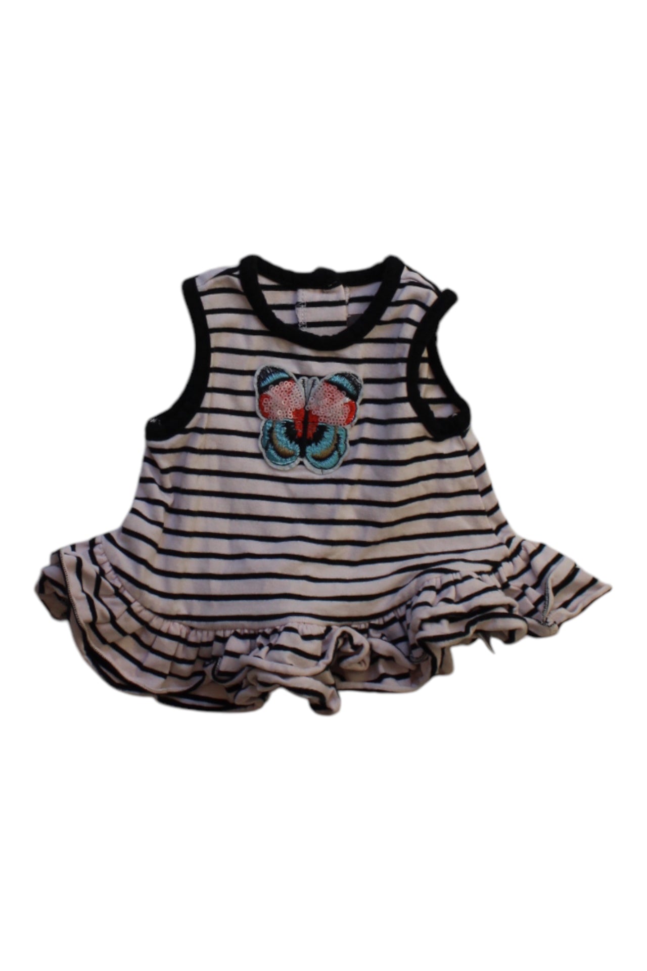 Pippa & Julie Striped Butterfly Dress 3-6M、mySite、g9winljtr