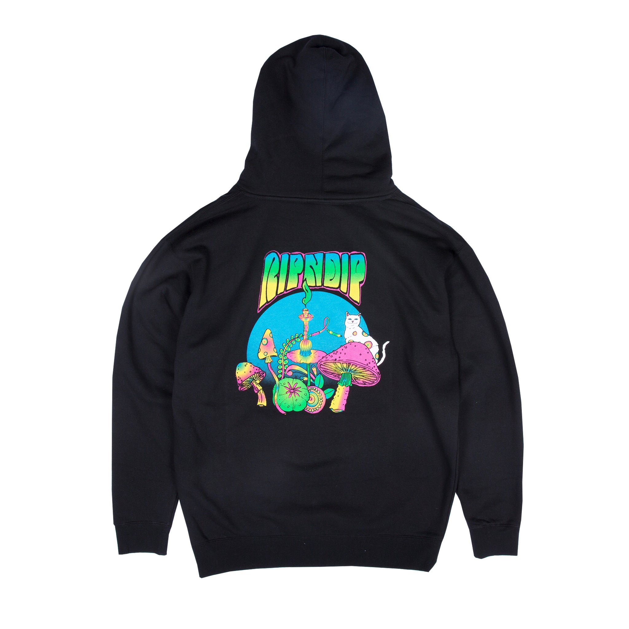  Psychedelic Hoodie (Black)、mySite、merchandisen