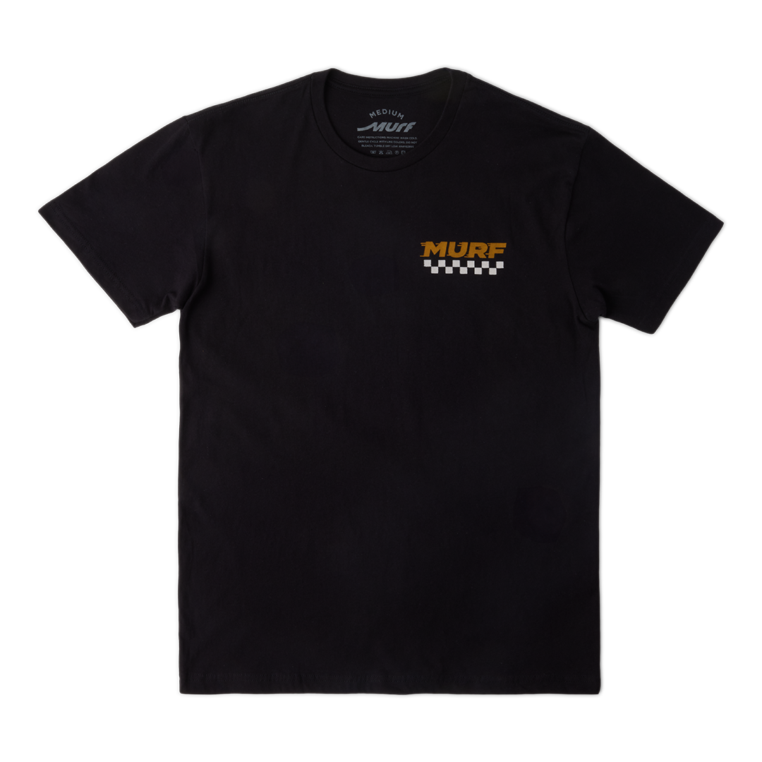 Murf Checkered Stamp Tee、mySite、gigharbornorthrealestate