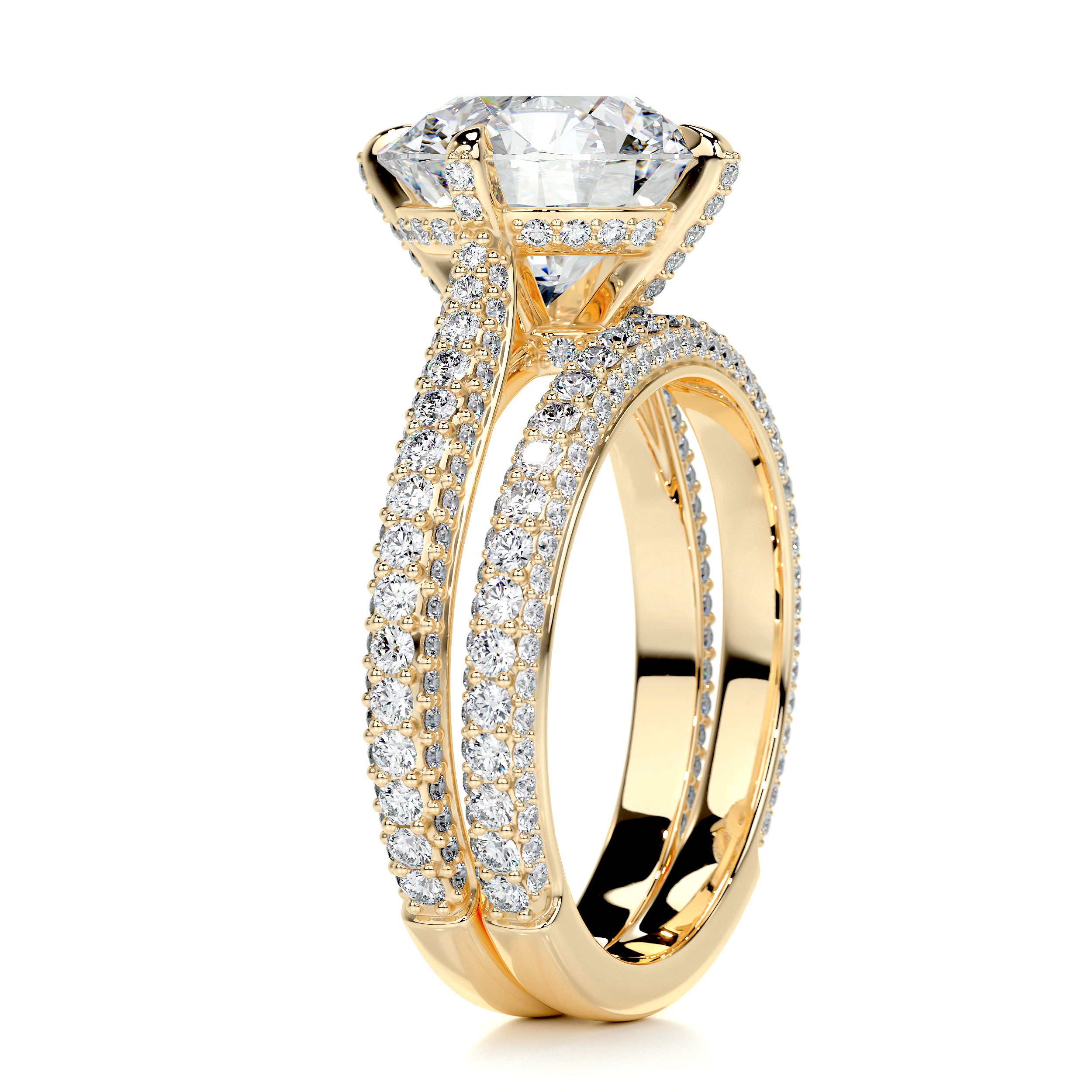 Jocelyn Diamond Bridal Set -18K Yellow Gold、mySite、hinf8tx79