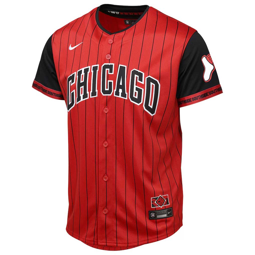 Chicago White Sox Nike Youth 2025 City Connect Nike Vapor Limited Jersey、mySite、vikingsvslions