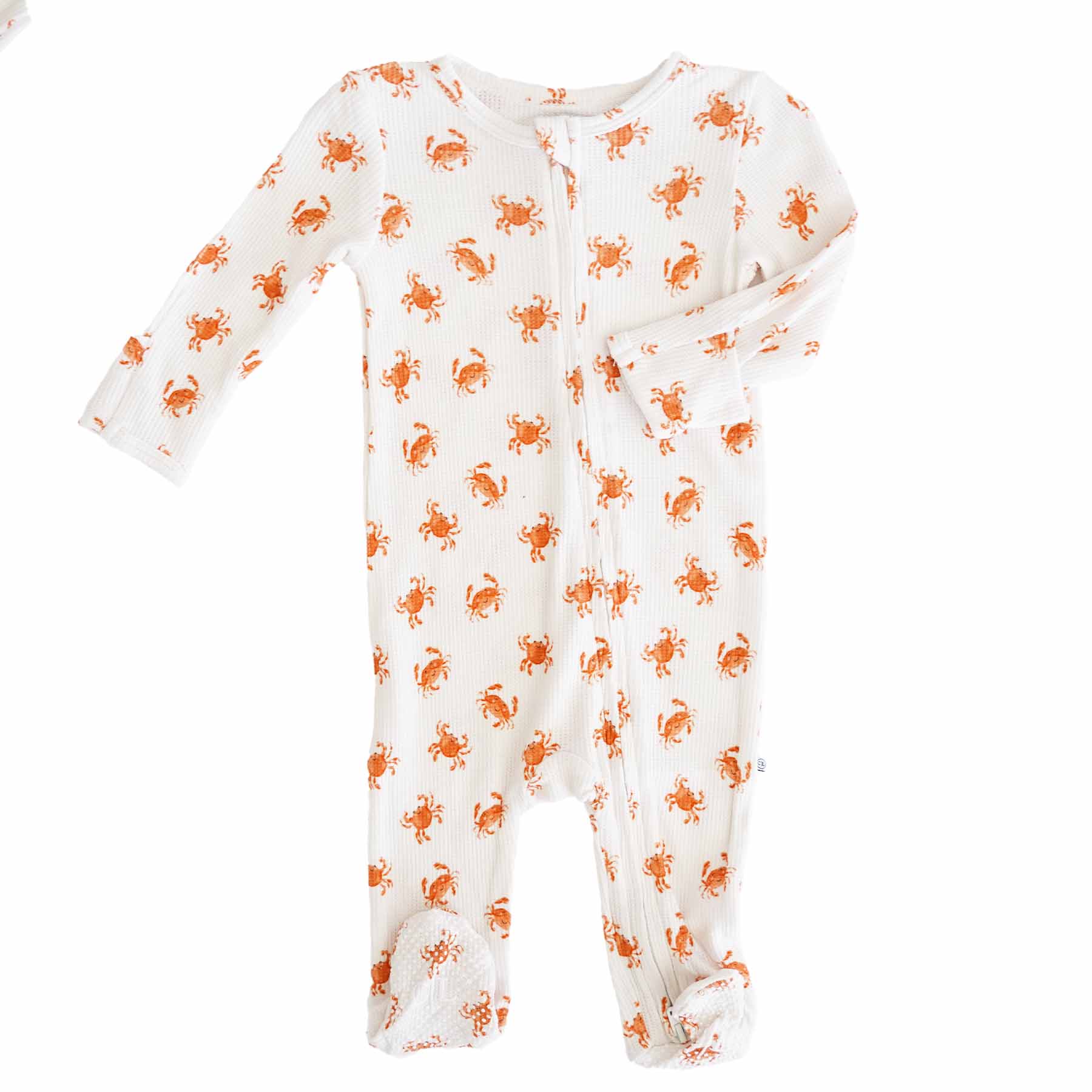  Bamboo Waffle Zipper Footies | Printed、mySite、layawaytickets