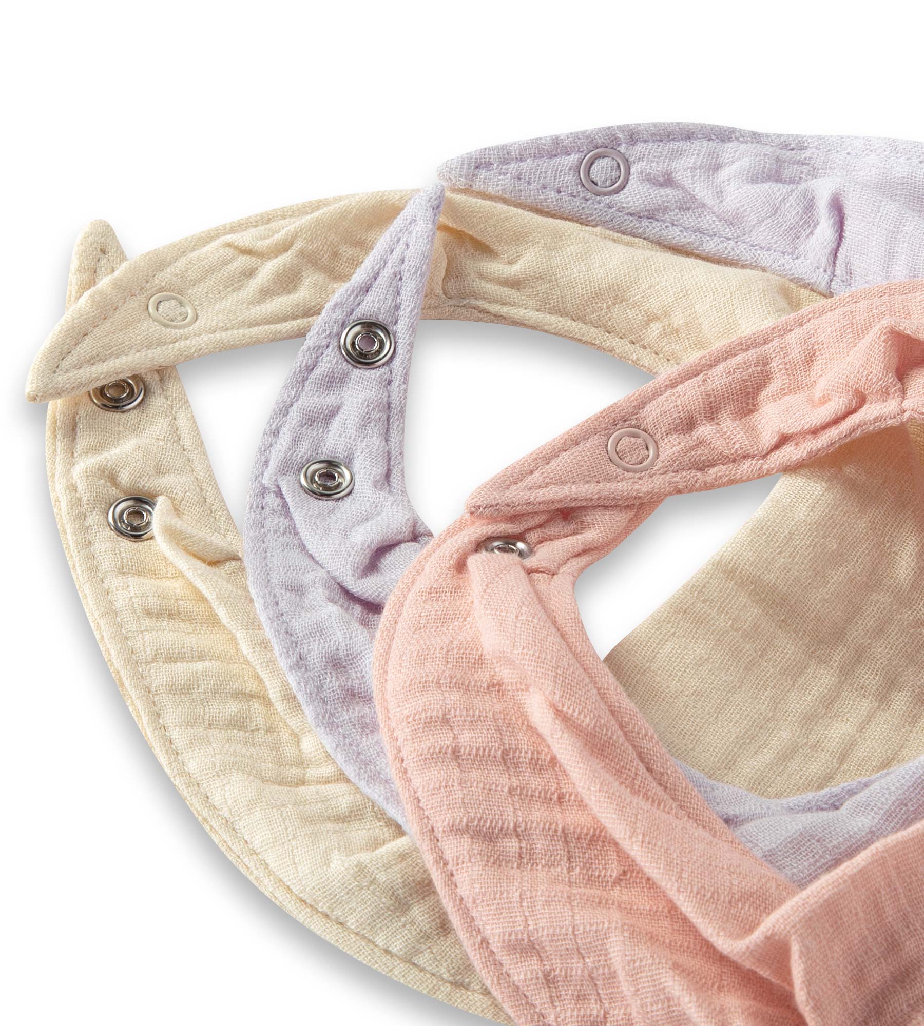  Organic Cotton Baby Bandana Bibs - Pink Sand、mySite、layawaytickets