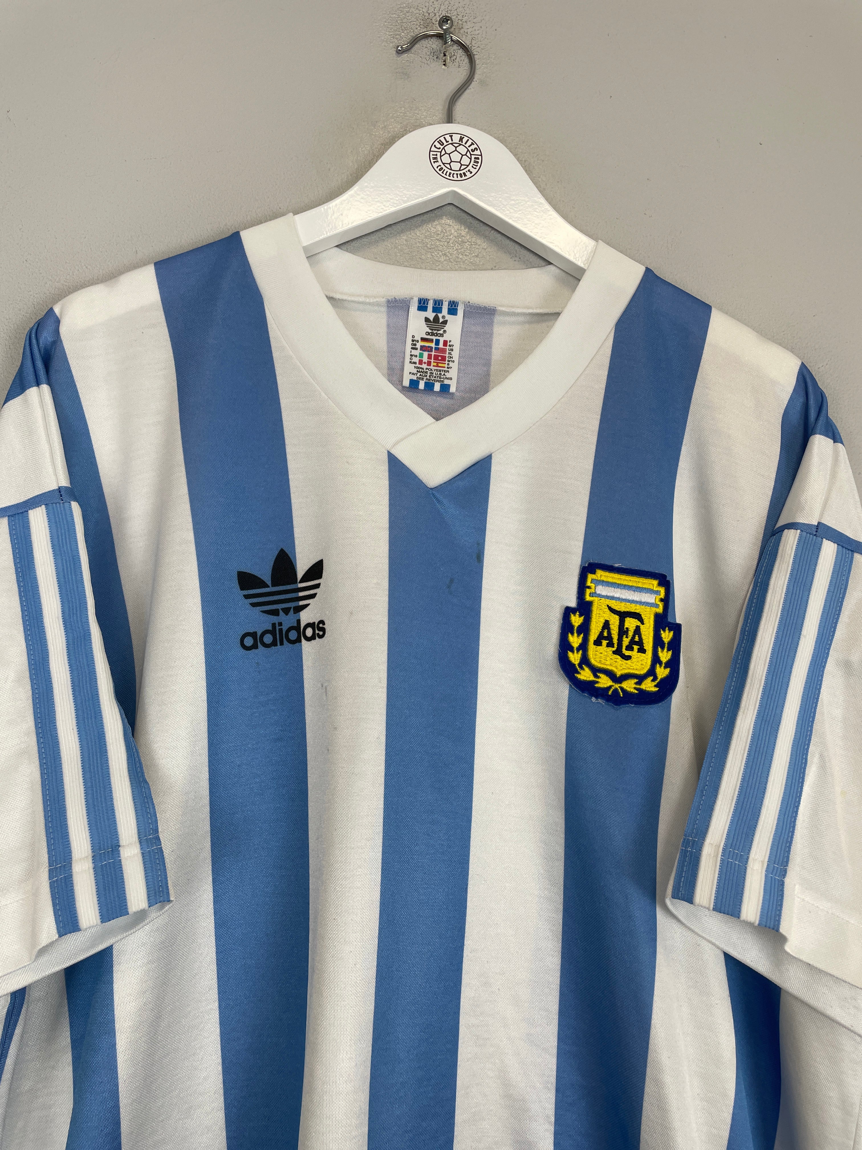 1990/91 ARGENTINA HOME SHIRT (XL) ADIDAS、mySite、sh1990/91 ARGENTINA HOME SHIRT (XL) ADIDAS、mySite、glenpowelloop_name