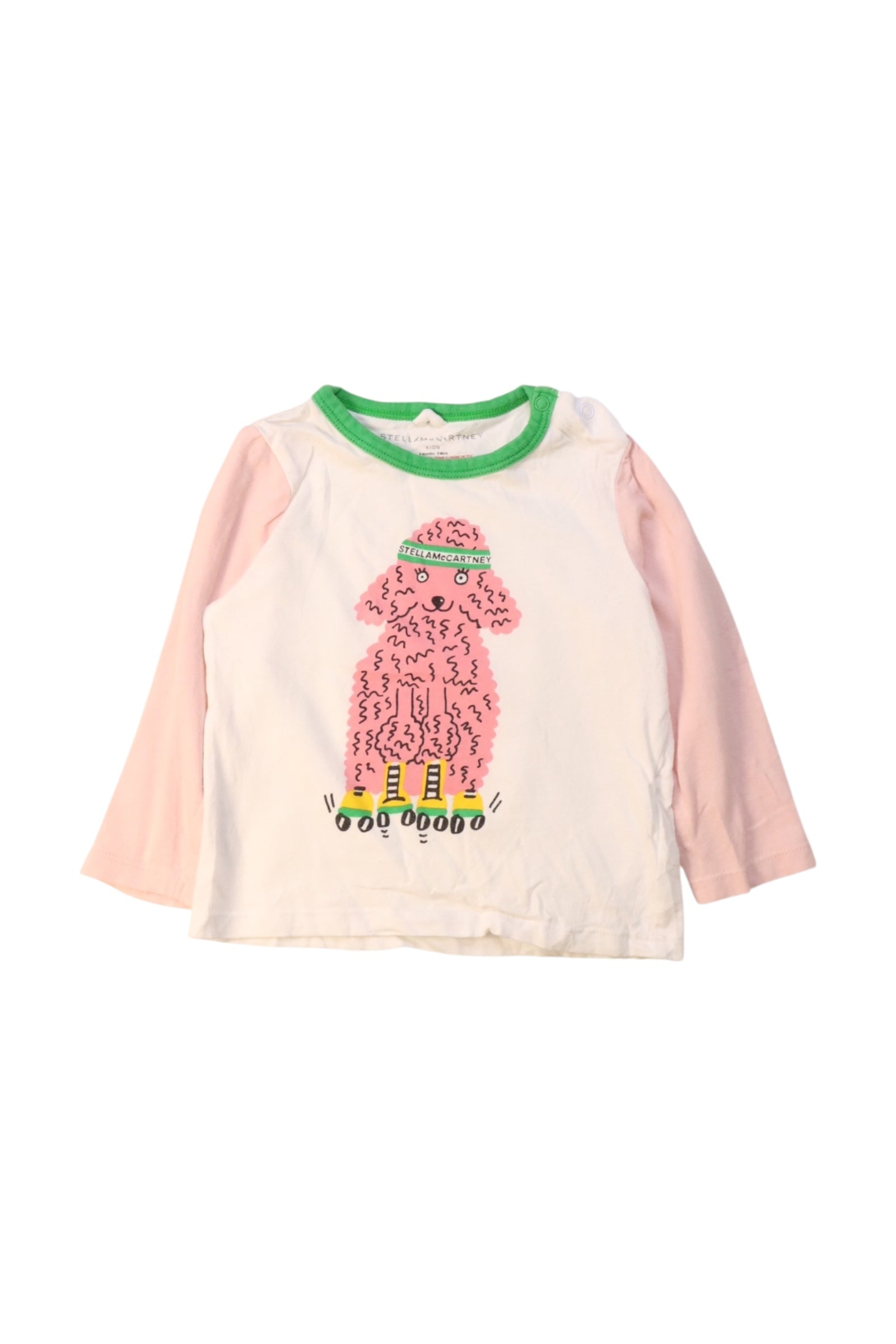 Stella McCartney Long Sleeve Top With Poodle Motif 6-12M、mySite、g9winljtr
