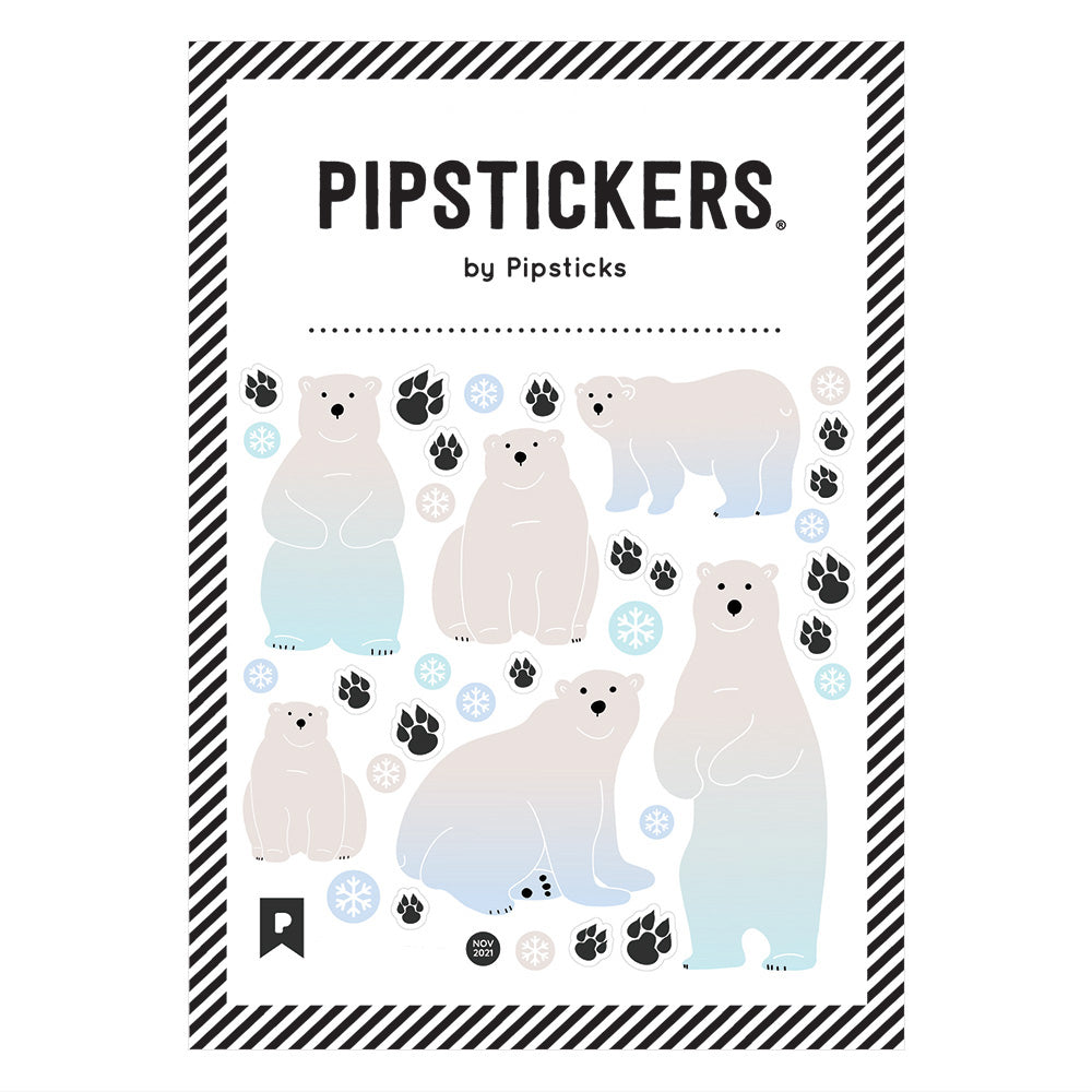  Polar Bears Fuzzy Stickers、mySite、ghnorth