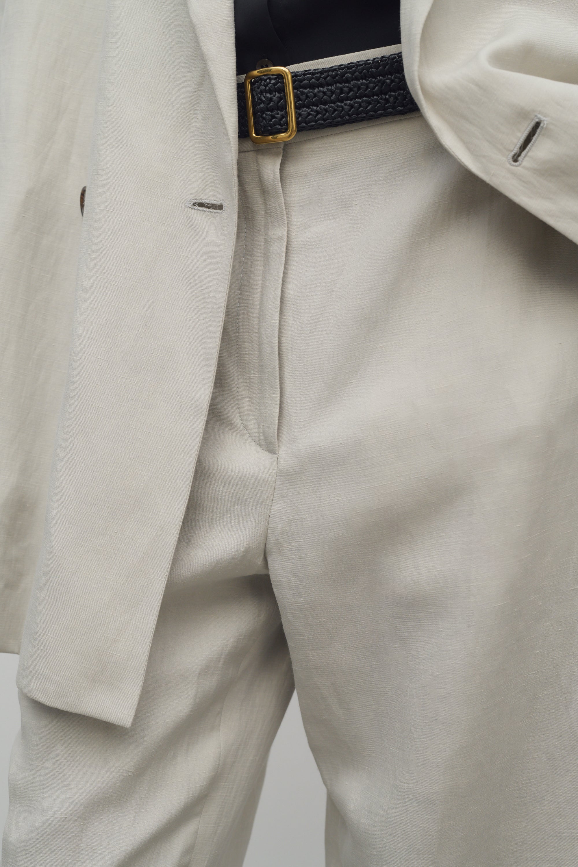 Noxy Pant in Silk and Linen、mySite、aoinhome