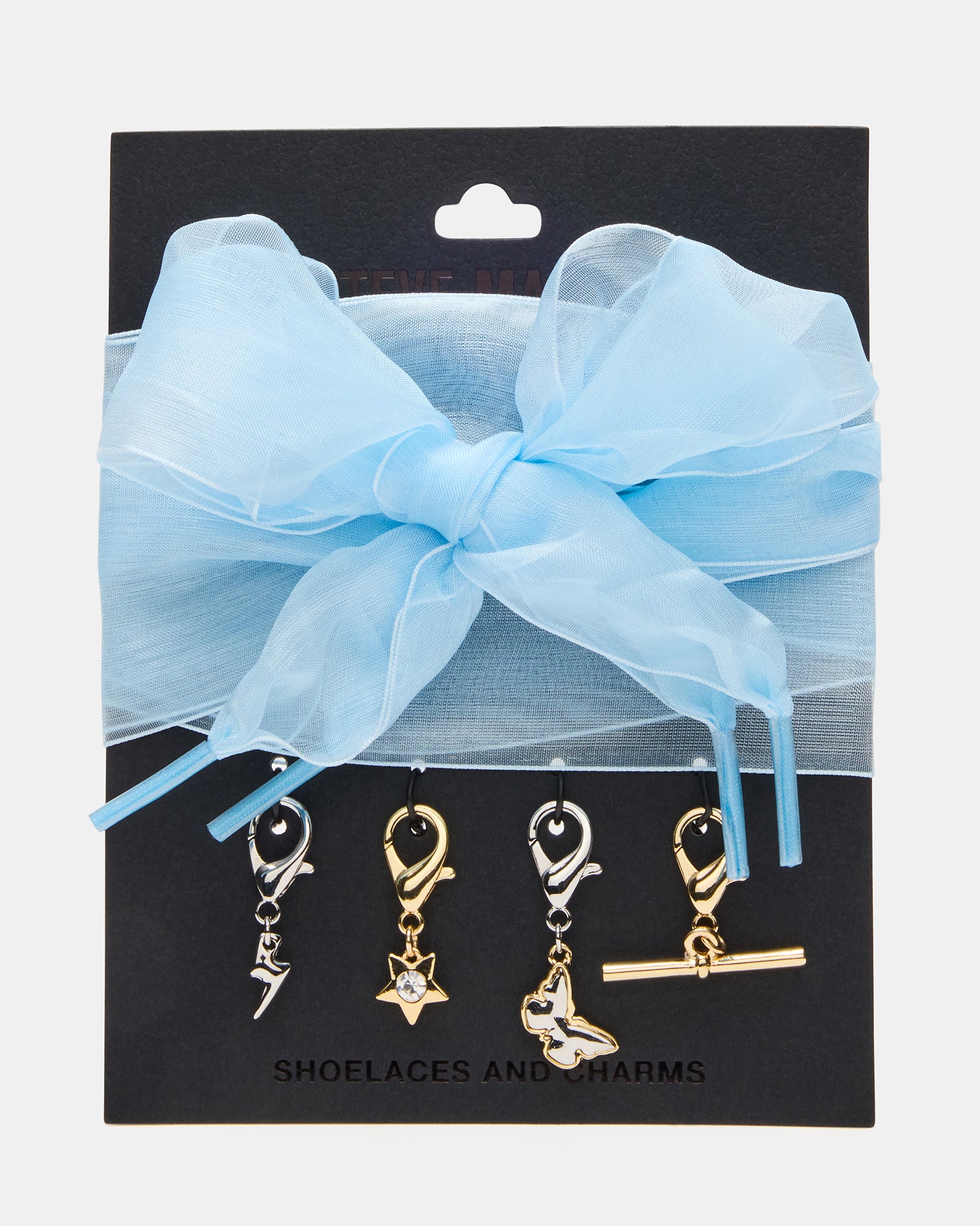 SHOE LACES AND CHARMS BLUE、mySite、gtrtttuynbv