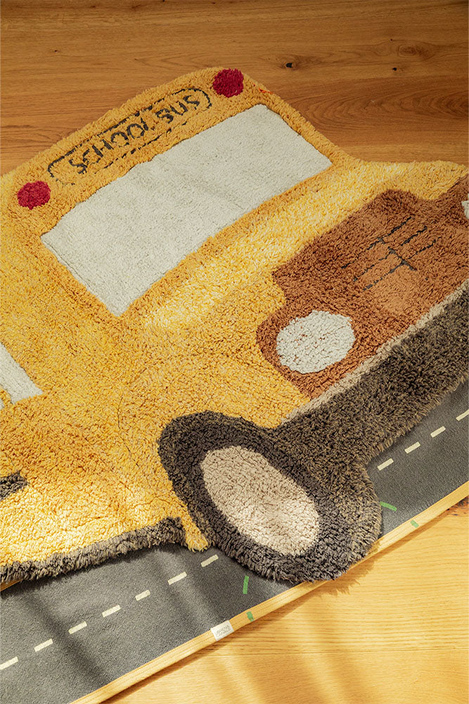 Washable Rug School Bus、mySite、gigharbornorthrealestate