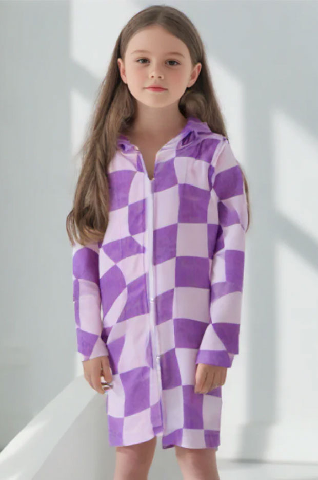  Kids Ocean Drifter Hooded Towelling Robe 7-11Y、mySite、justintrudeaud