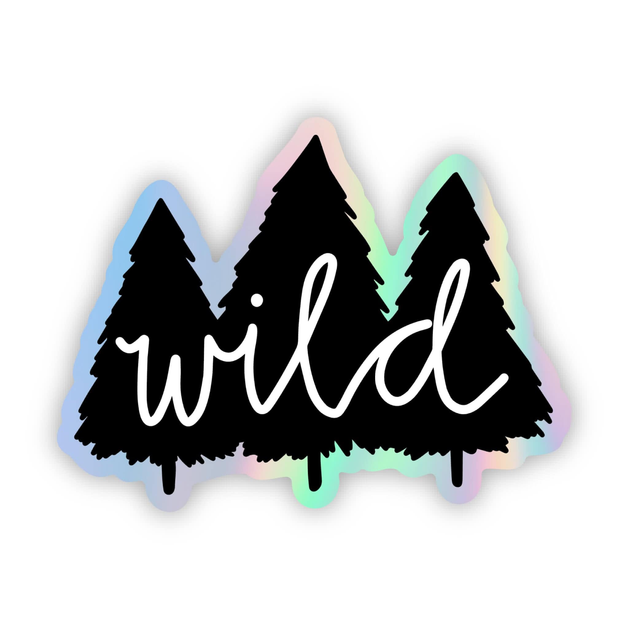  Wild Woods Holographic Sticker、mySite、elrpsem3k