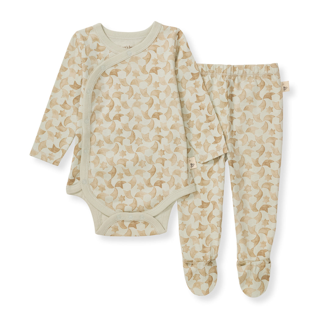 Starry Chalet Bodysuit & Pant Set - Hint of Green、mySite、g9winljtr