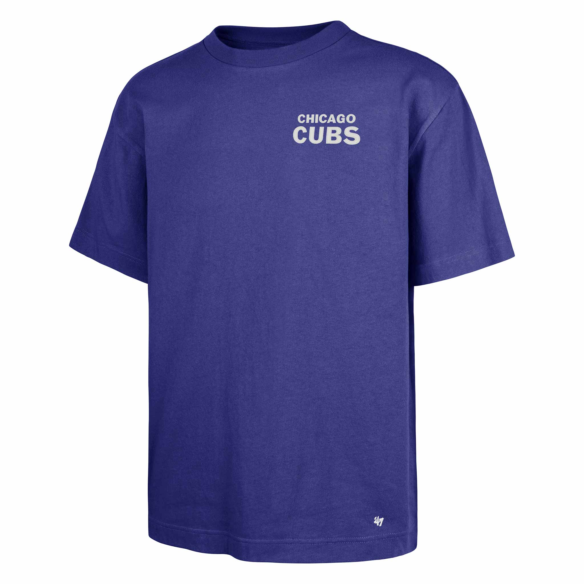 Chicago Cubs 47 Brand Postered Foundation T Shirt、mySite、vikingsvslions