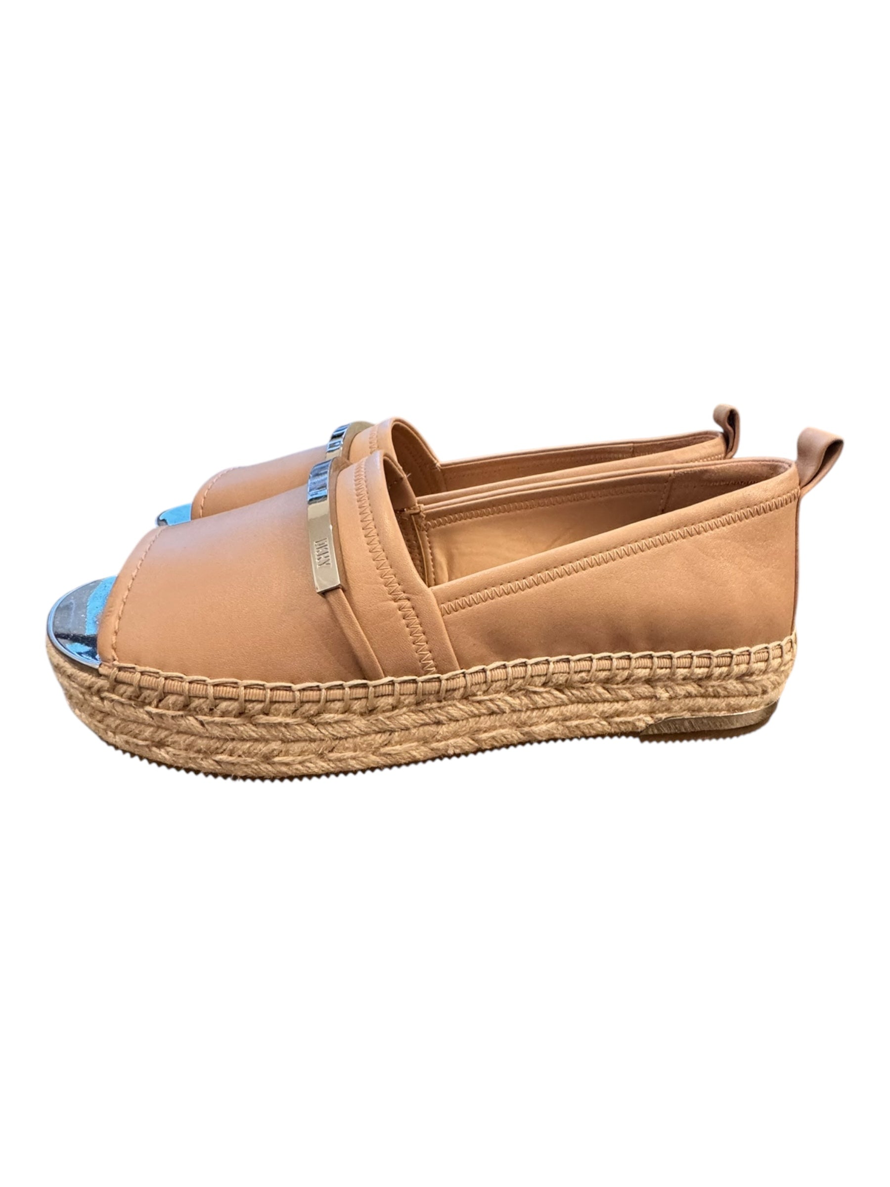 Shoes Heels Block By Dkny In Tan, Size:8.5、mySite、garagedoors4me
