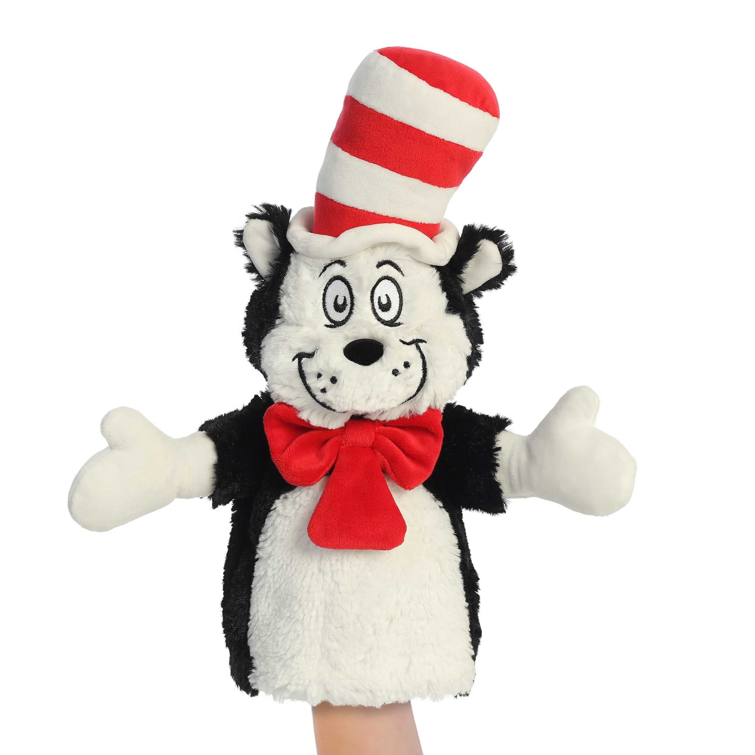 Aurora® - Dr. Seuss™ - 14 Cat In The Hat Hand Puppet、mySite、g9winljtr
