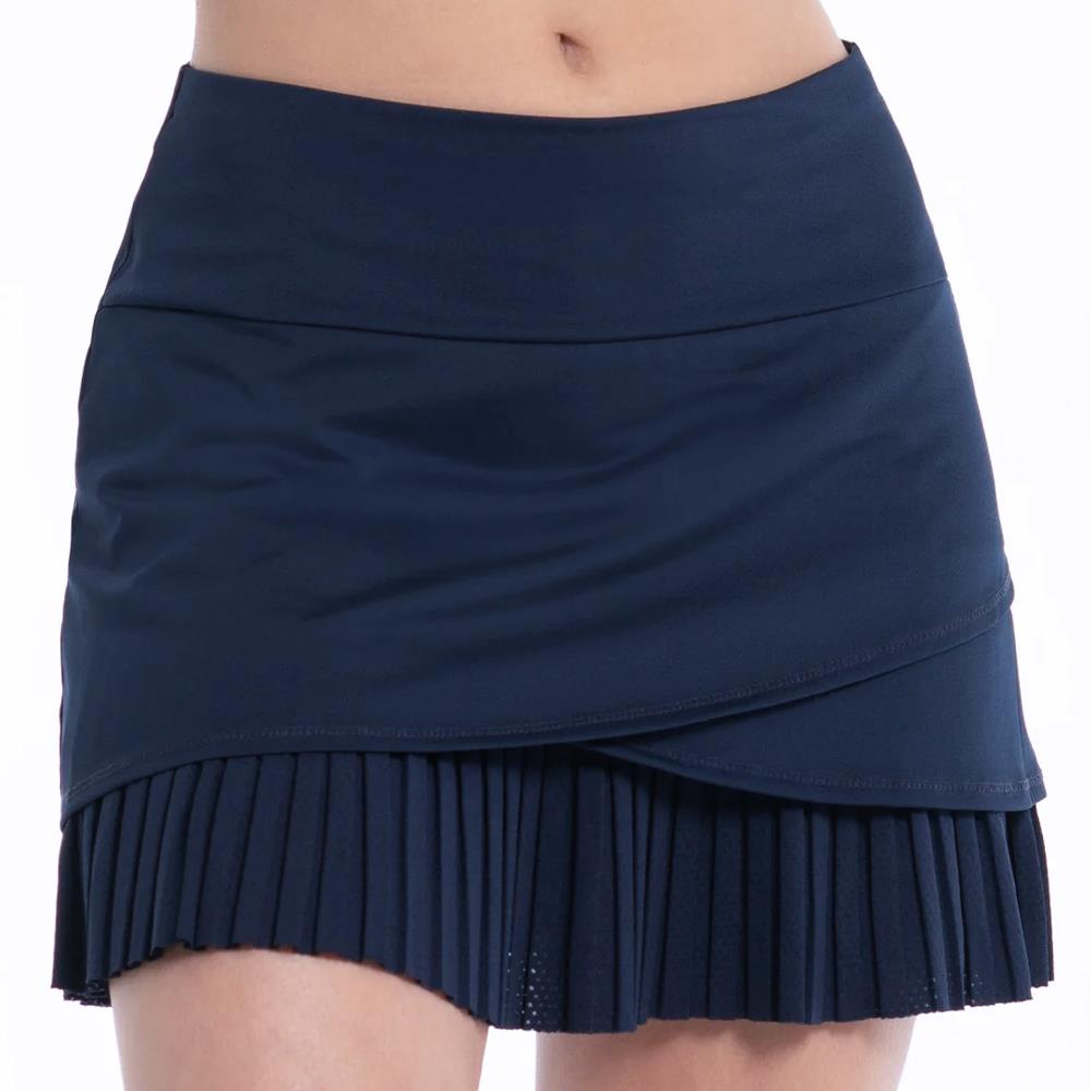 Lucky in Love Women's Essentials All Ball Skort - Midnight、mySite、neckold