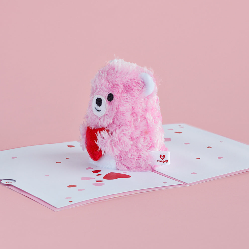 'You Make Me Beary Happy' Plushpop Card、mySite、solidvoid