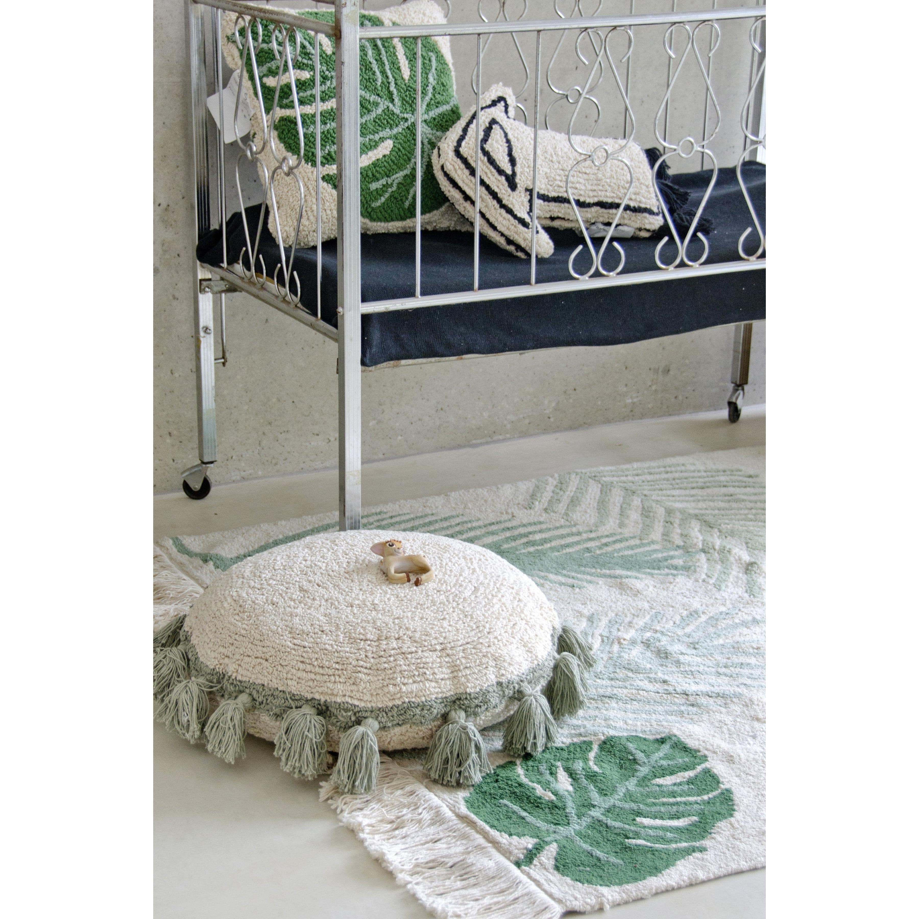 Tropical Green Machine Washable Area Rug、mySite、gigharbornorthrealestate